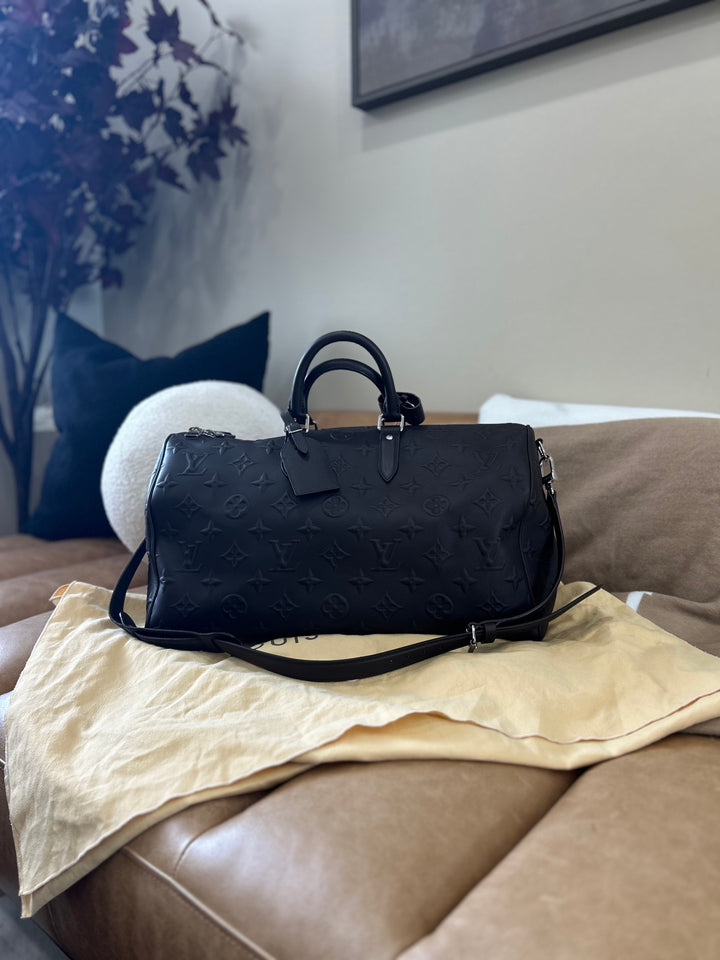 Louis Vuitton X EDUN Monogram Revelation Keepall 45 Bandouliere