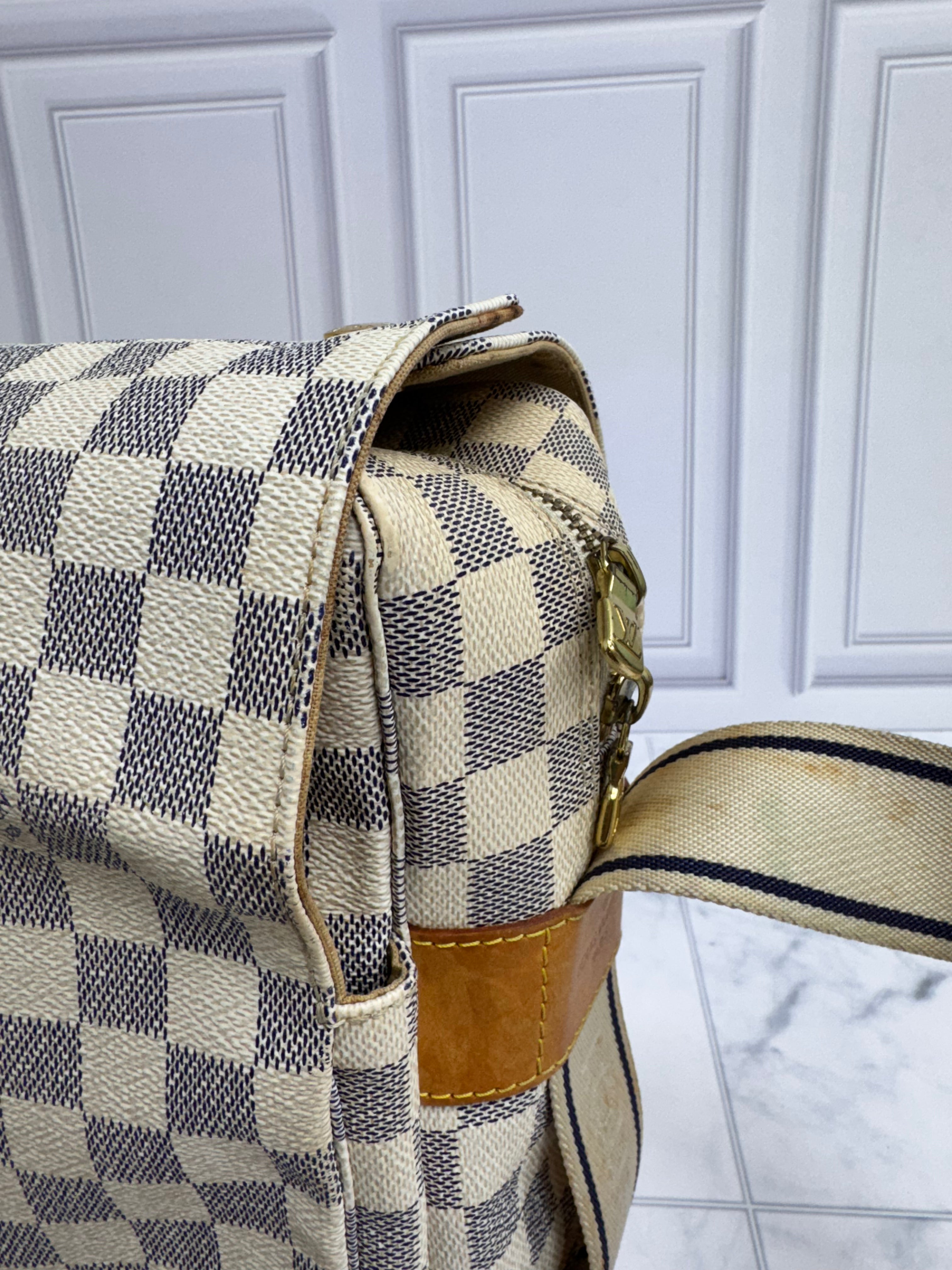 Louis Vuitton Damier Azur Naviglio Crossbody Bag