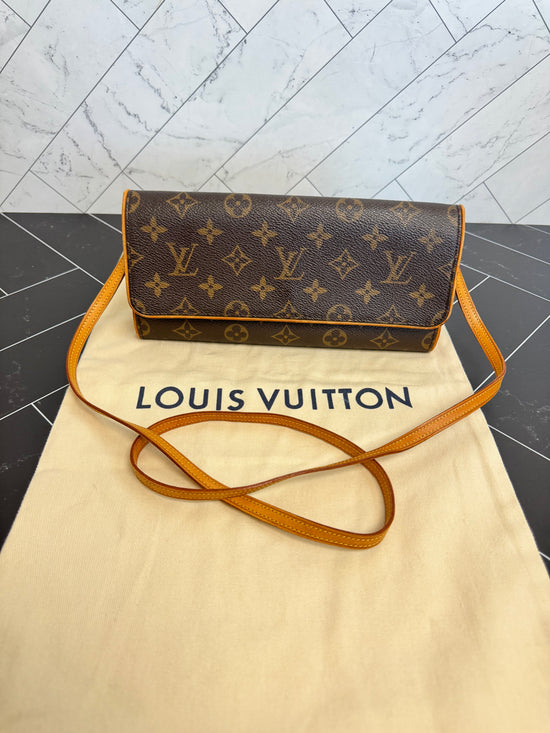 Louis Vuitton Monogram Twin Pochette GM Crossbody Bag