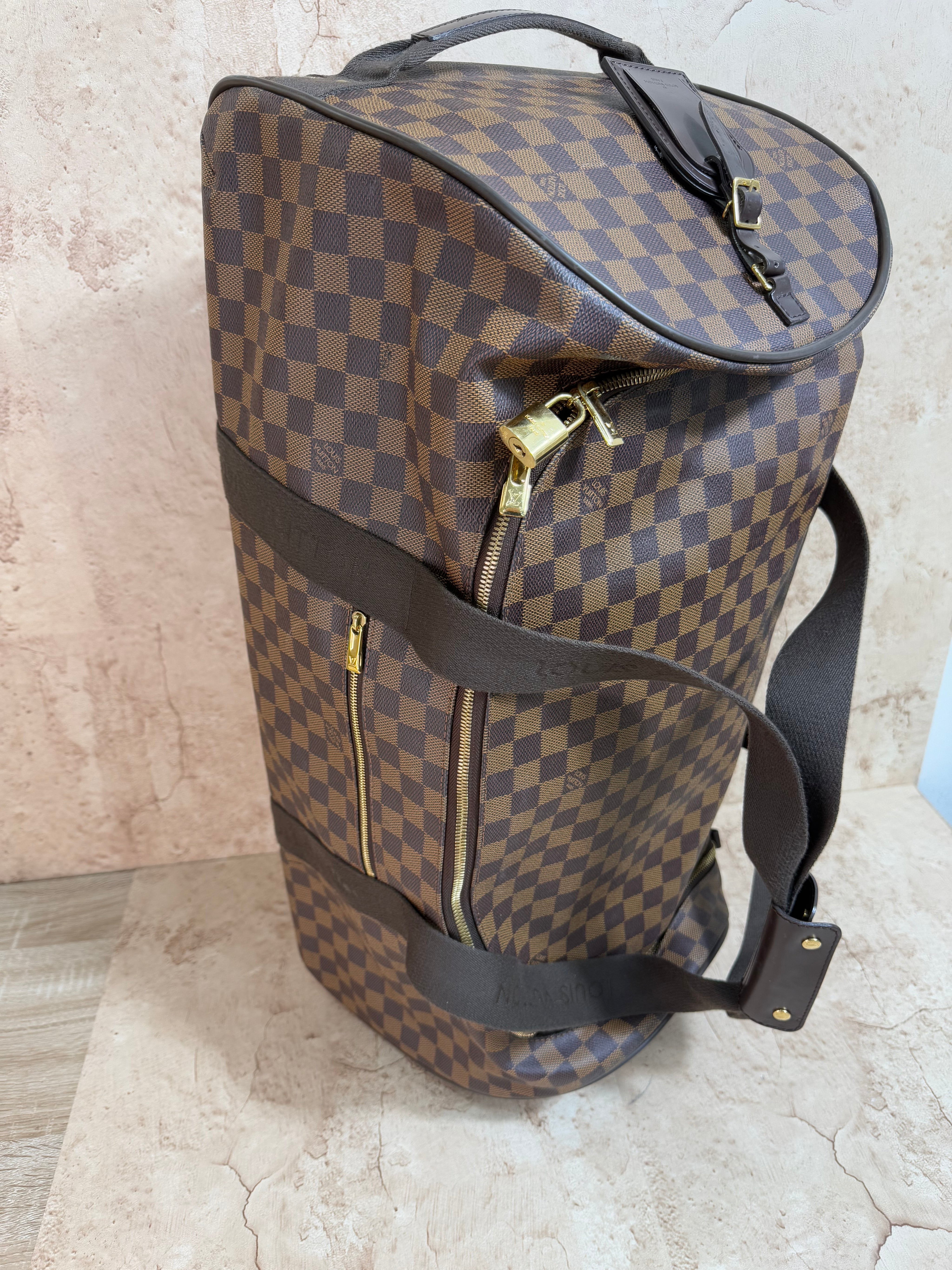 Louis Vuitton Damier Ebene Neo Eole 65 Rolling Luggage