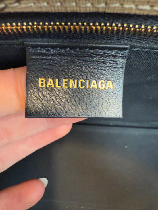 BRAND NEW Balenciaga Signature Coated Canvas Tote