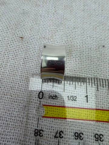 Tiffany & Co. Sterling Silver 1837 Wide Ring Size 5