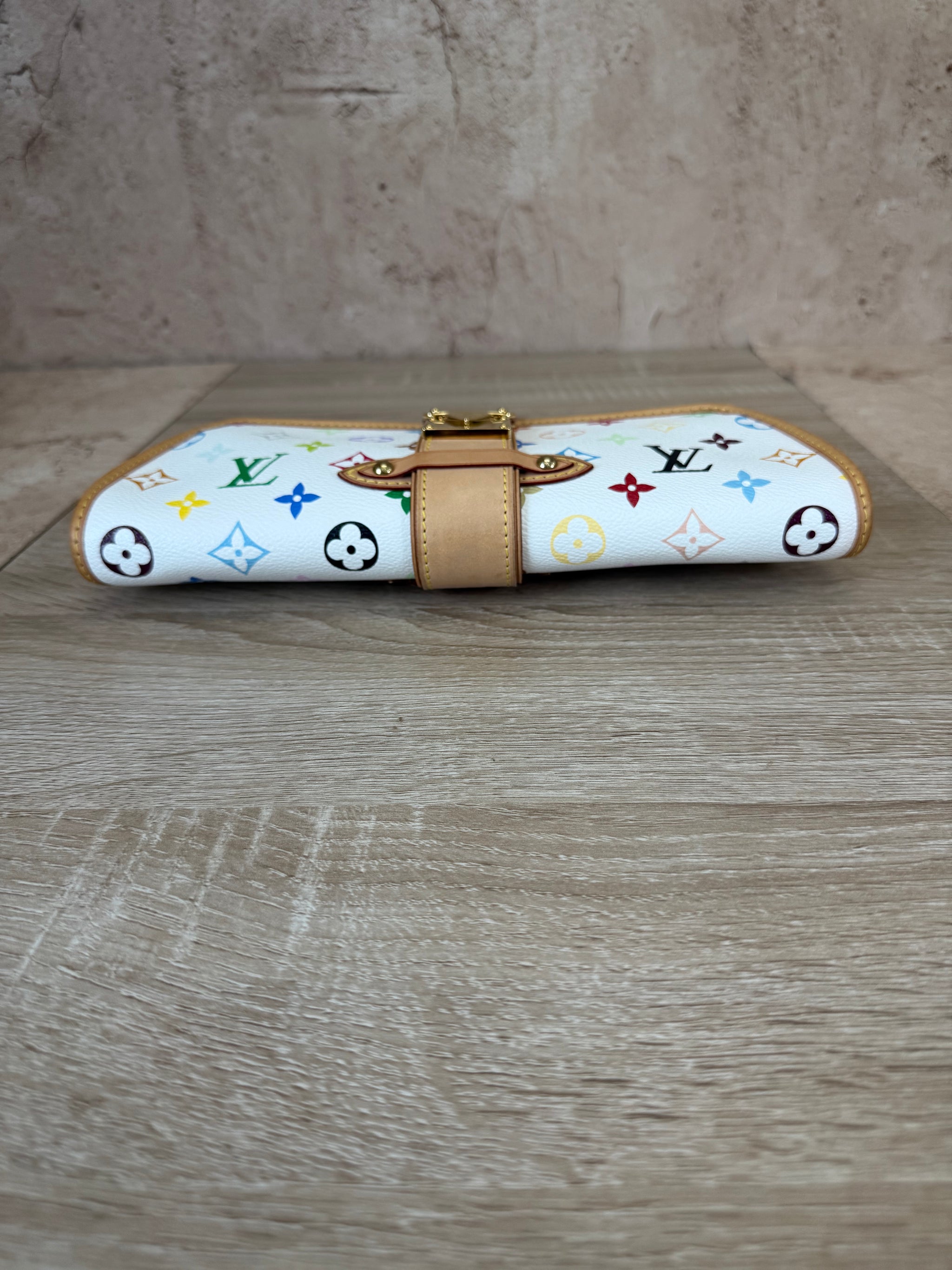 Louis Vuitton Monogram Multicolore Shirley Clutch