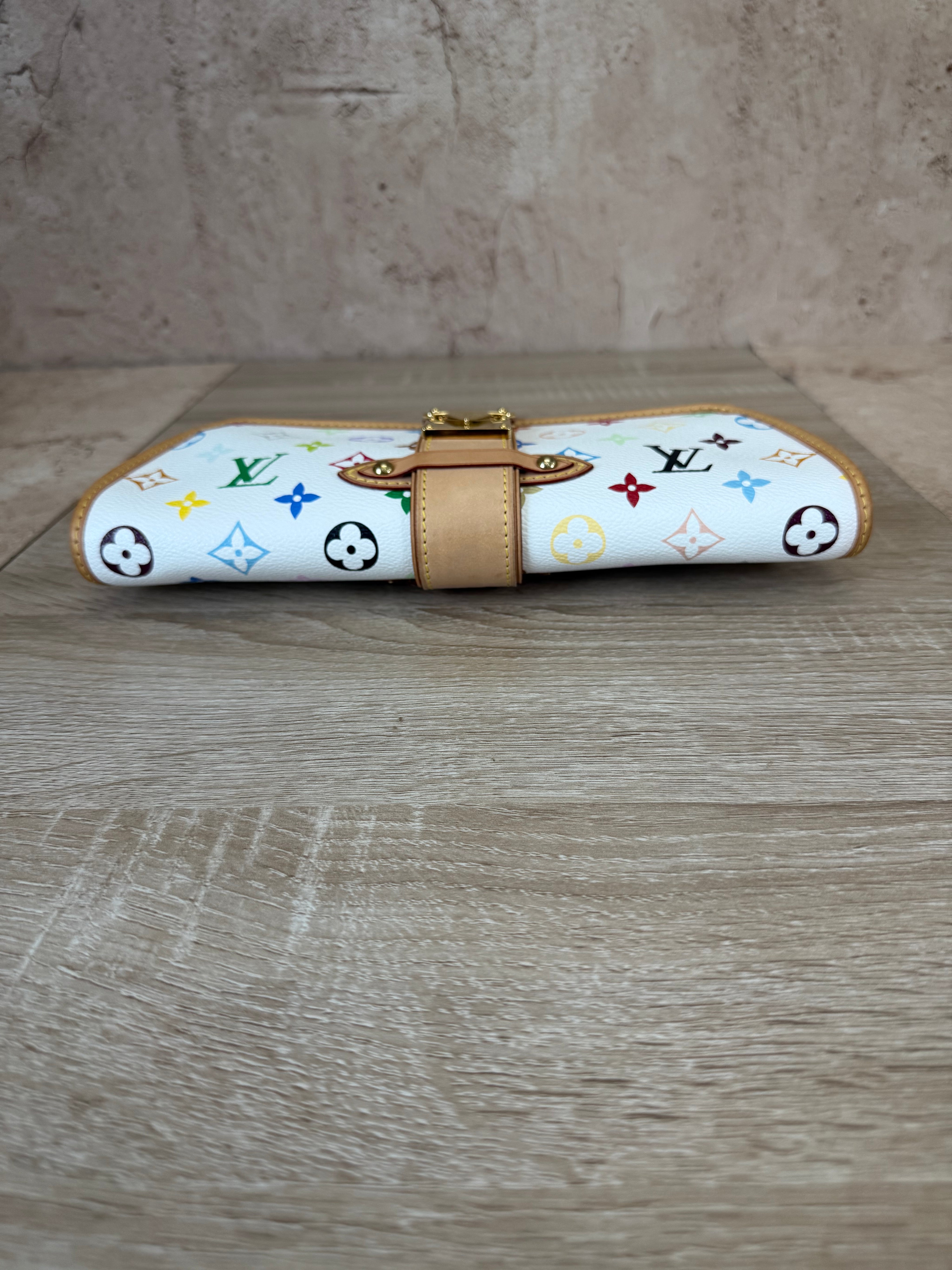 Louis Vuitton Monogram Multicolore Shirley Clutch