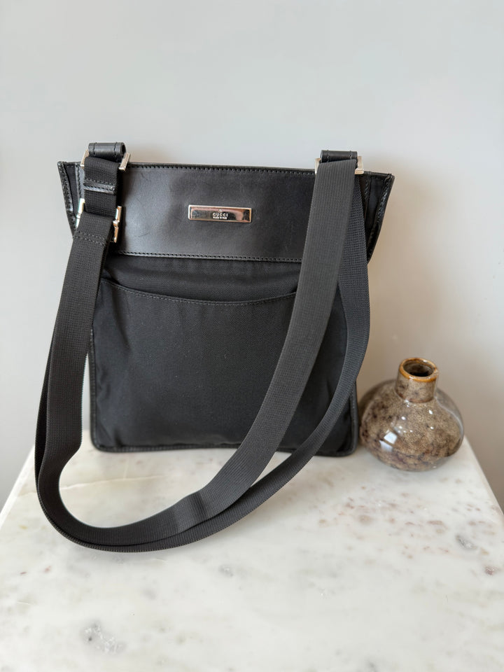 Gucci Black Nylon Crossbody Bag