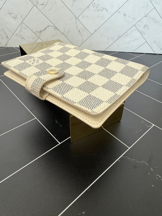 Louis Vuitton Damier Azur Agenda Passport Holder PM