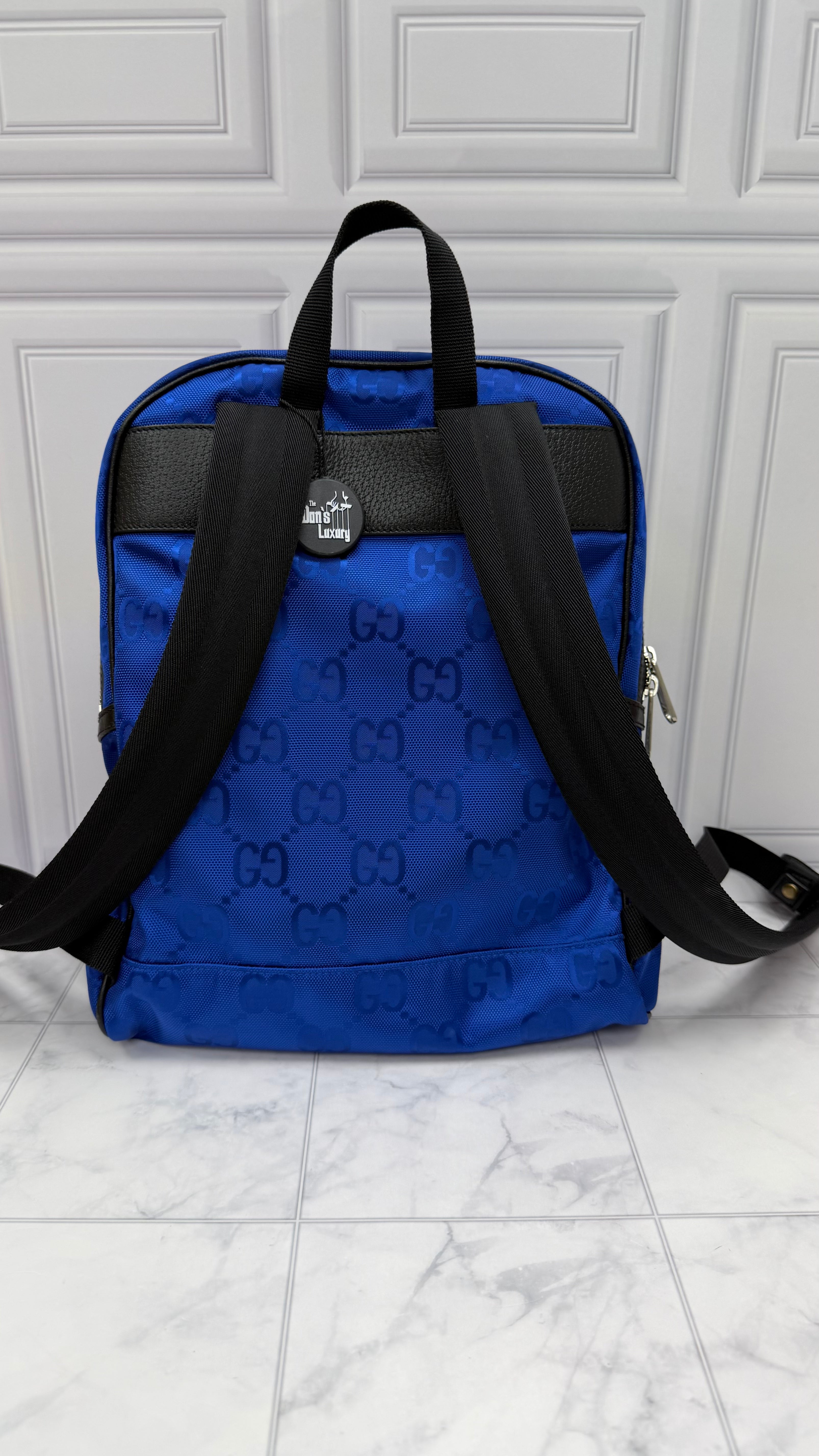 *DONS DROP* Gucci Blue GG Econyl Nylon Off The Grid Backpack