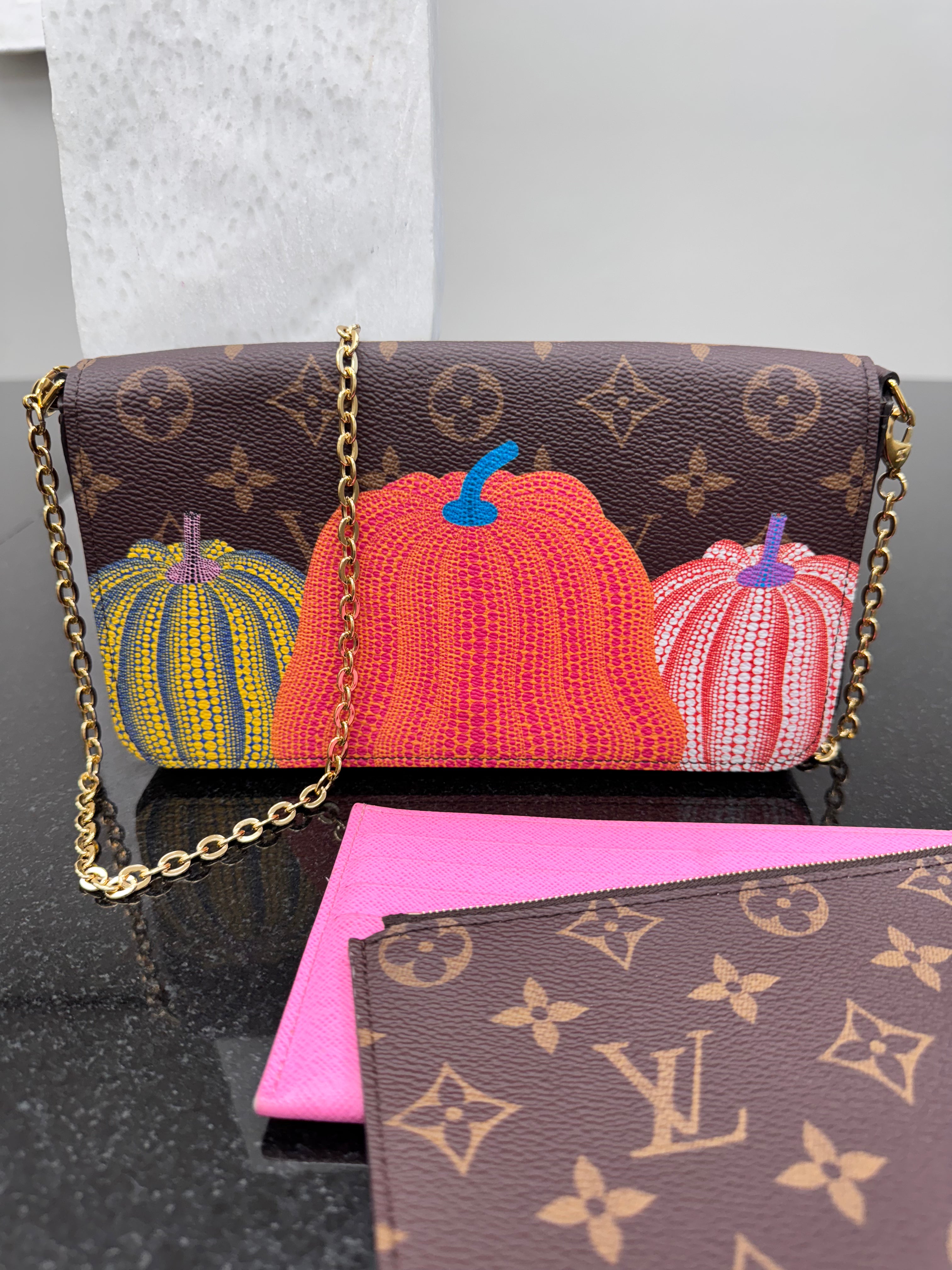 Louis Vuitton Monogram Pumpkins Kusama Felicie Pochette