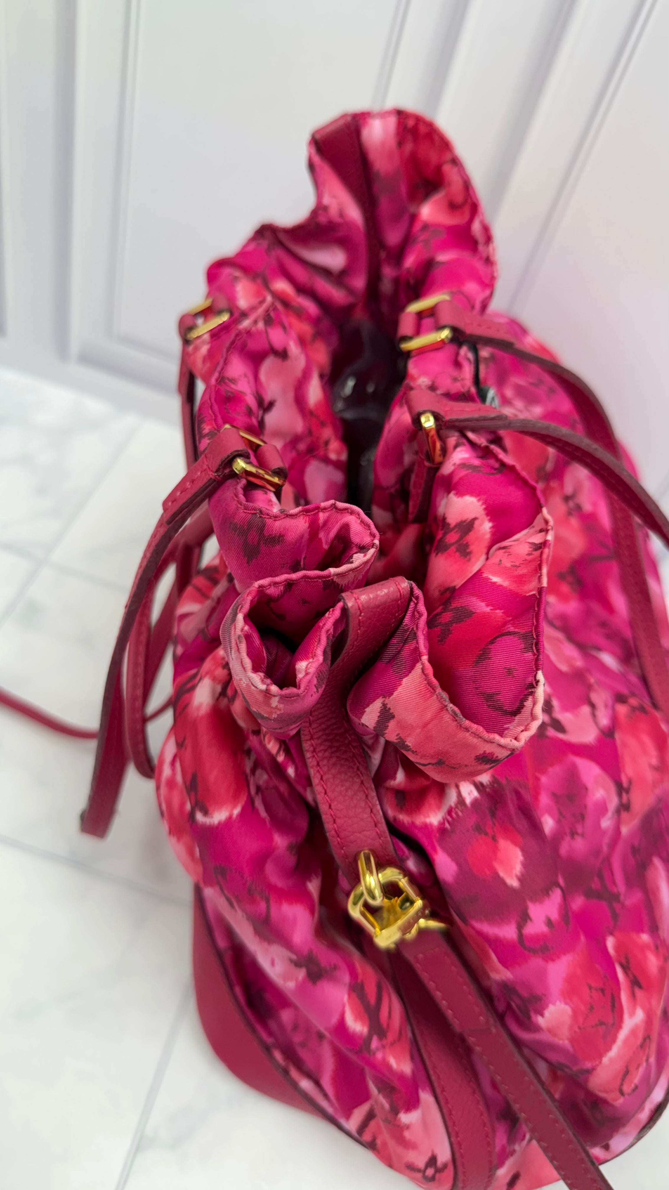 Louis Vuitton Rose Indien Ikat Canvas Noefull MM