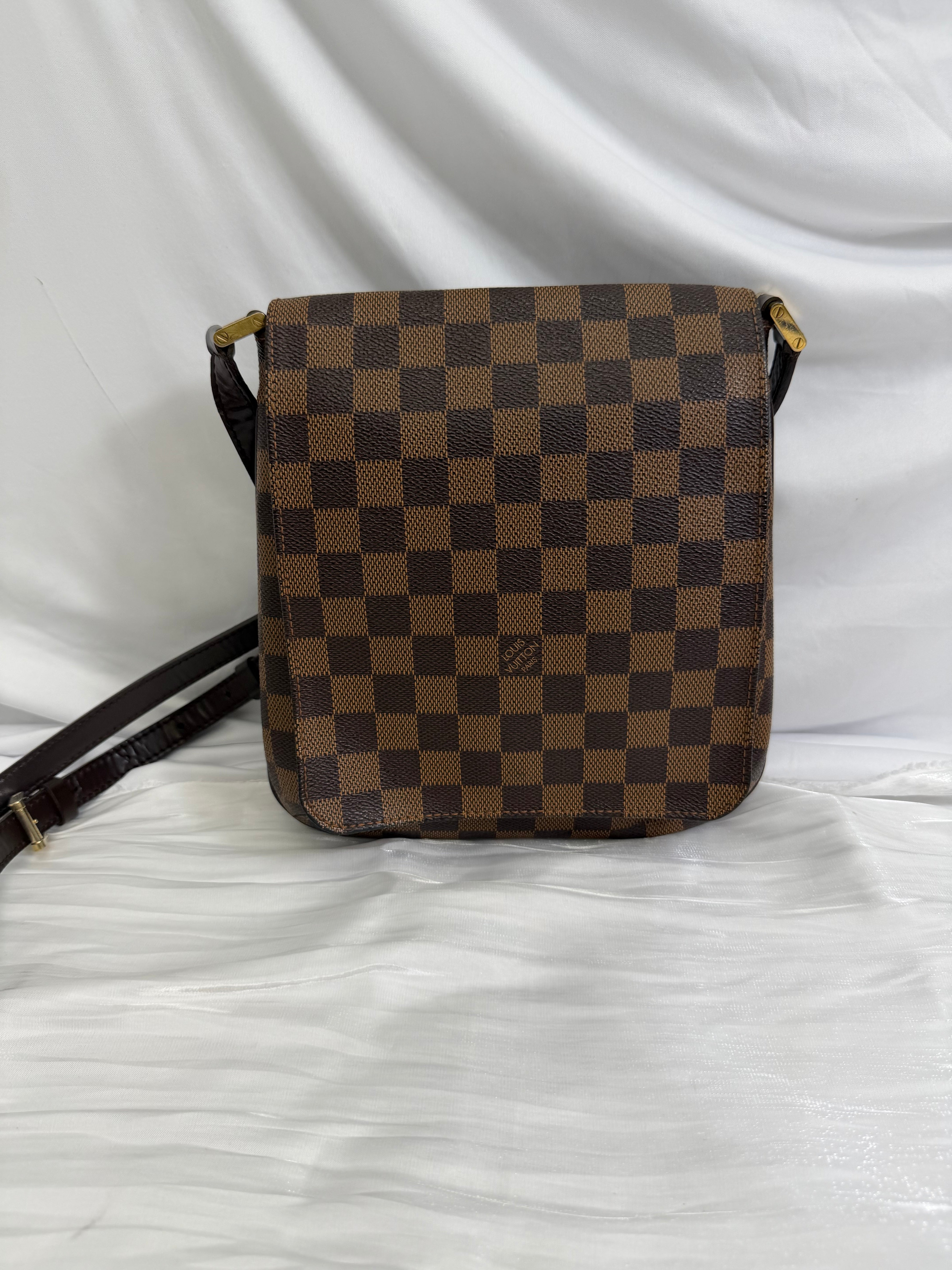Louis Vuitton Damier Ebene Musette Salsa Long Strap