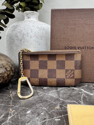 Louis Vuitton Damier Ebene Key Cles