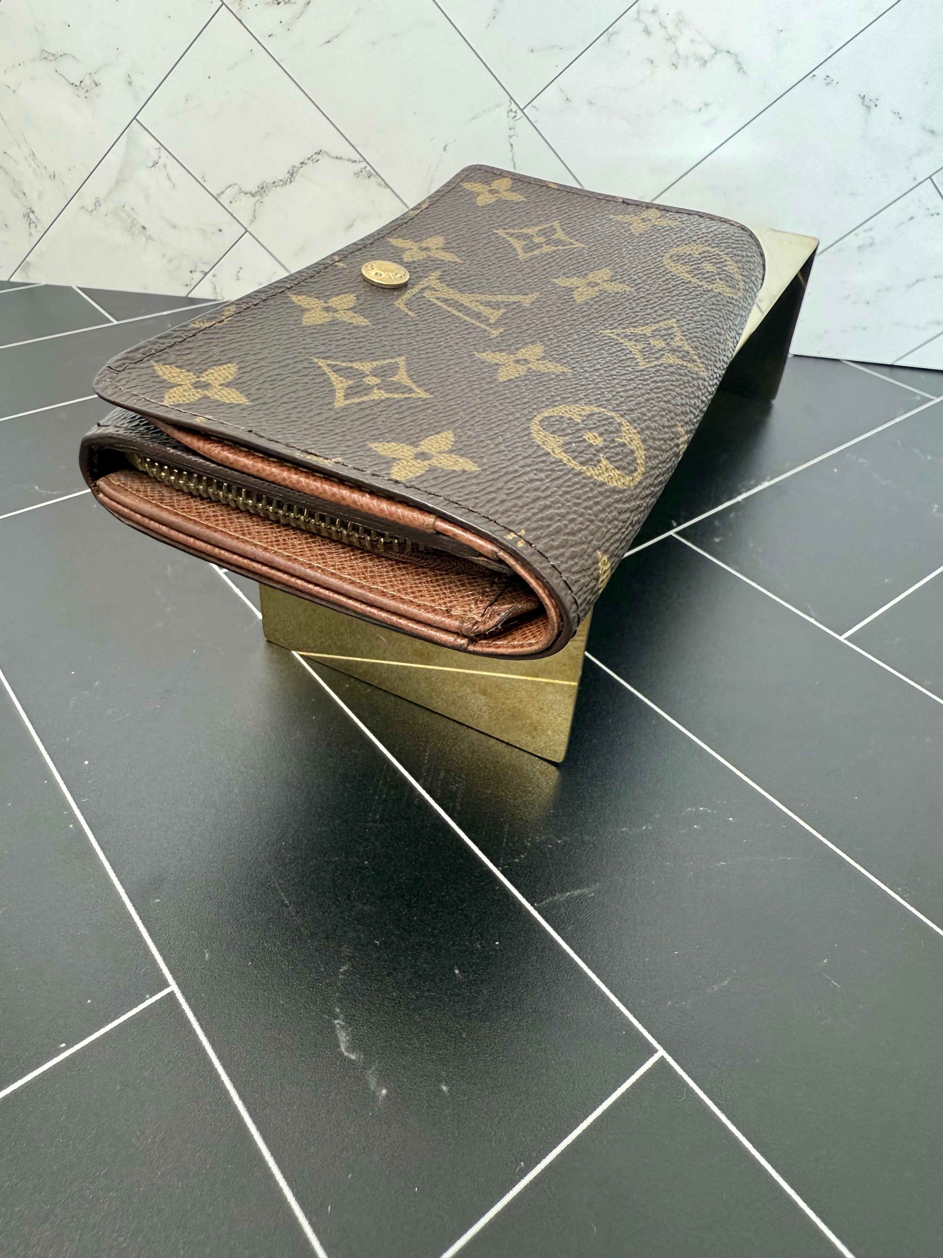 Louis Vuitton Monogram Porte-Monnaie Compact Wallet