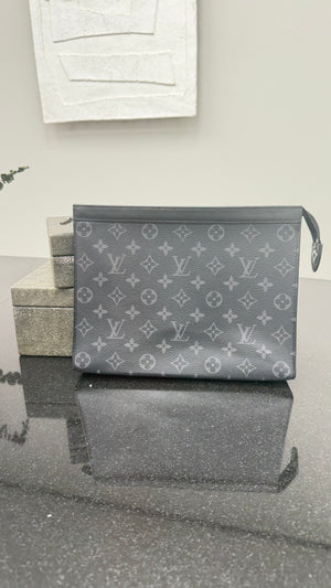 Louis Vuitton Monogram Eclipse Pochette Voyage MM