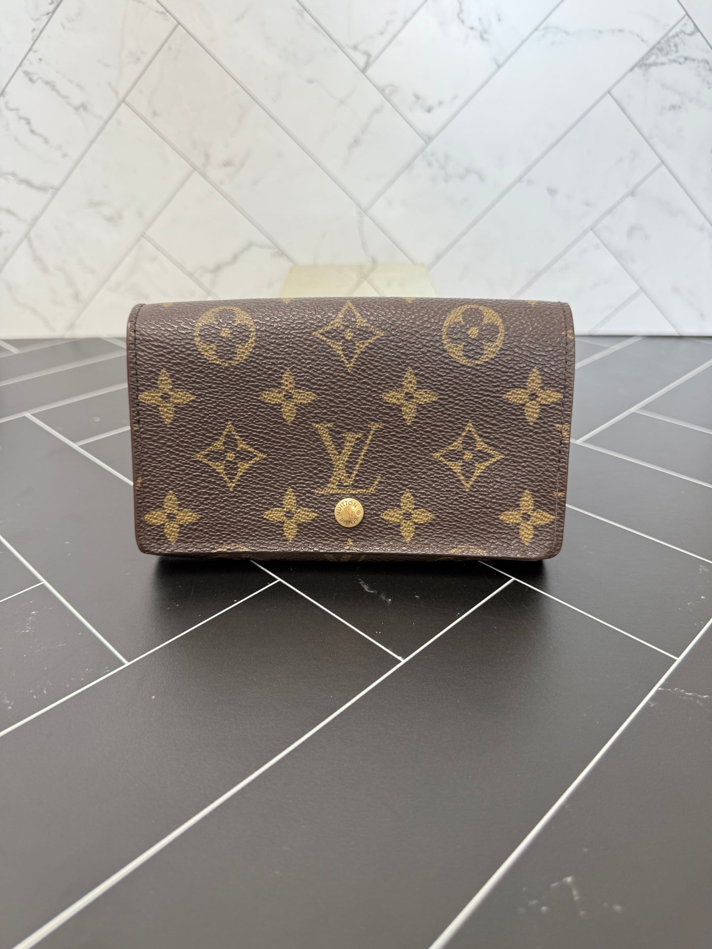 Louis Vuitton Monogram Porte-Monnaie Compact Wallet