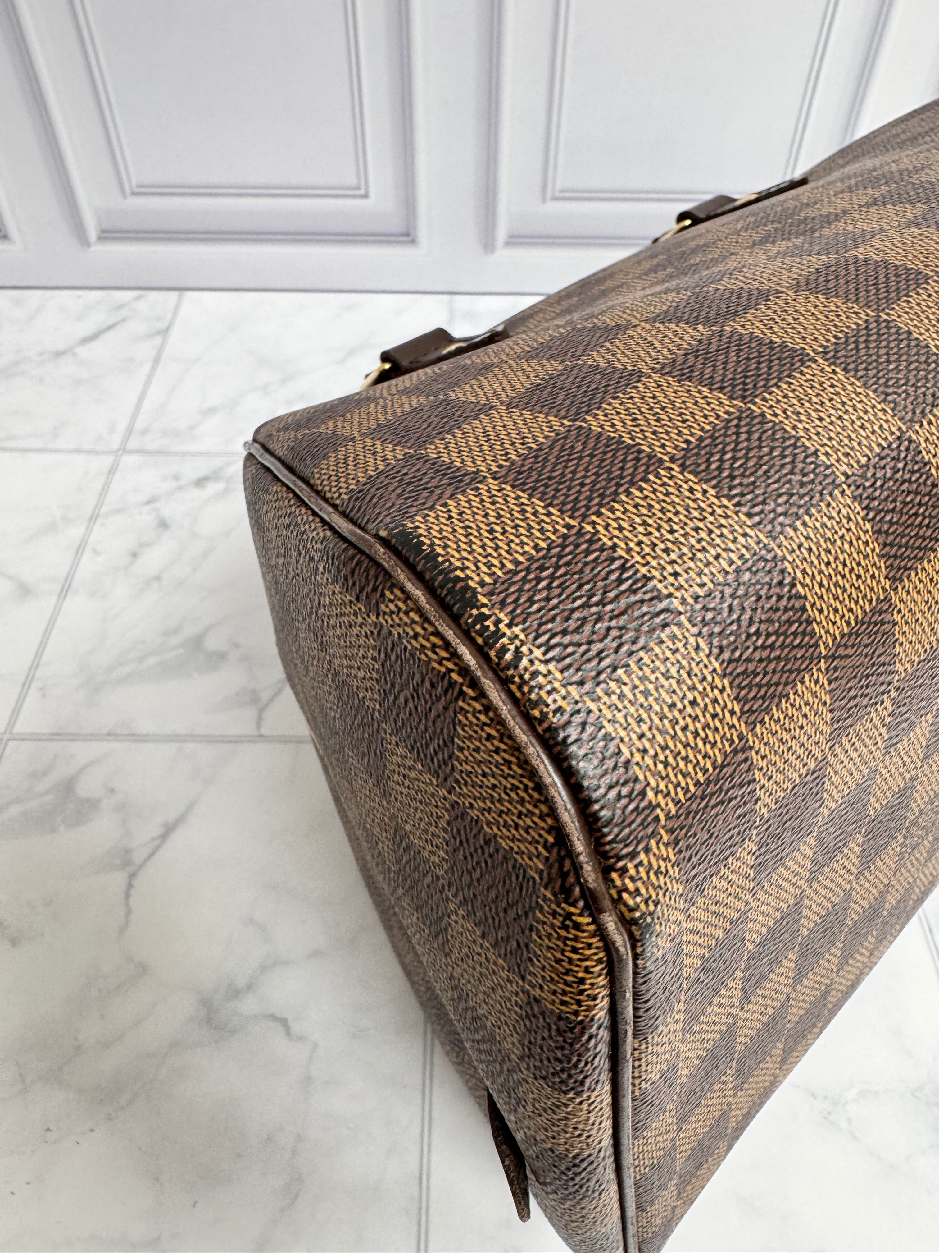 *DONS DROP* LIKE NEW - Louis Vuitton Damier Ebene Ribera MM Handbag