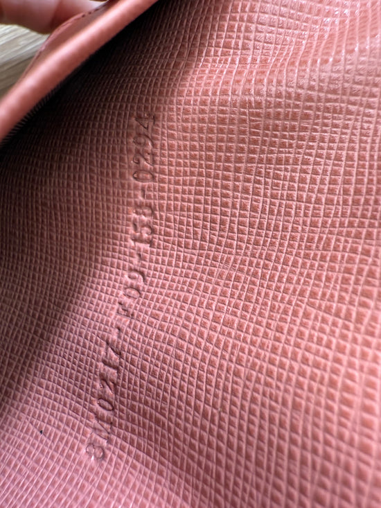 Fendi Pink Leather Card Case