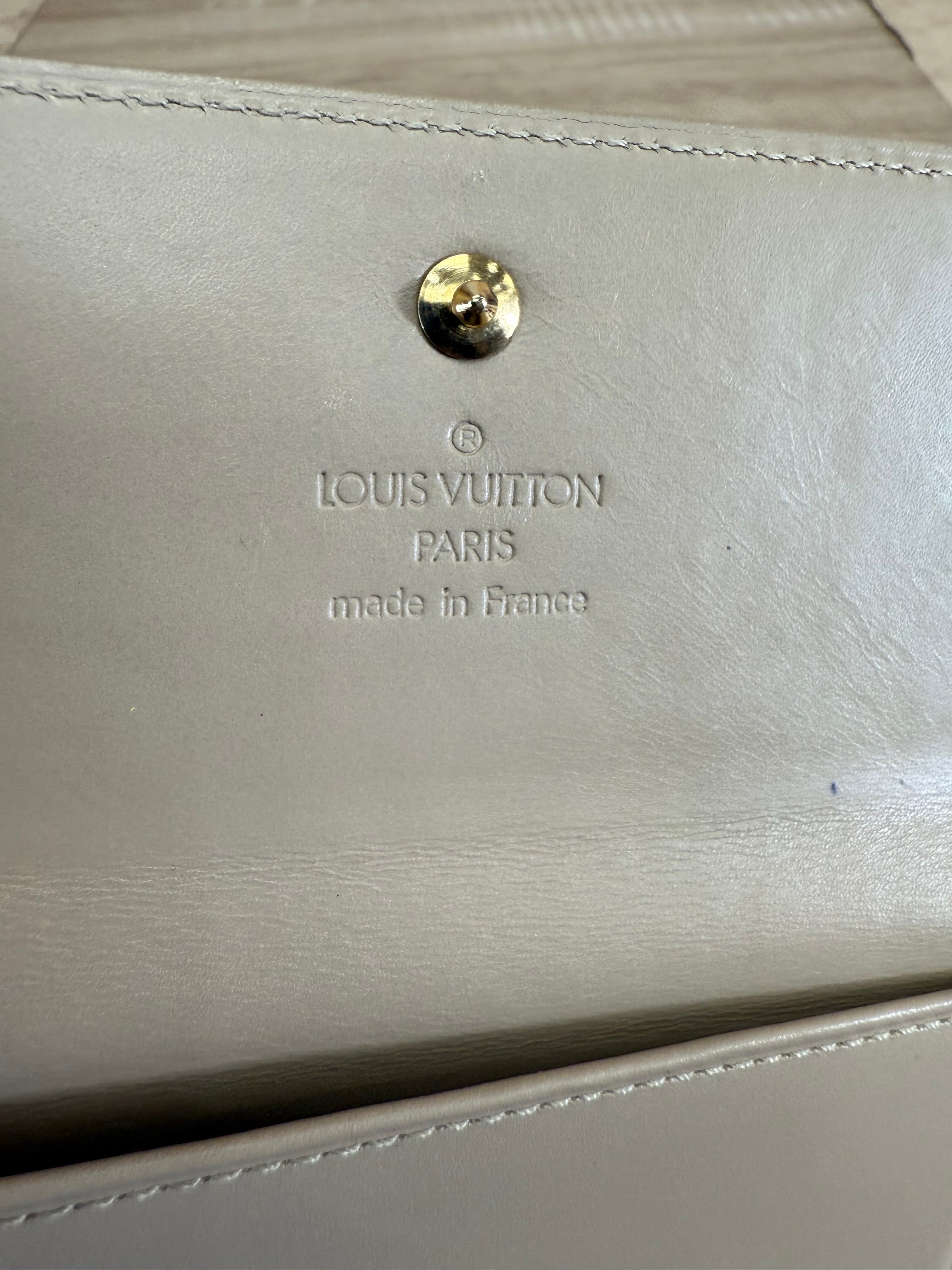 Louis Vuitton Monogram Gold Vernis Compact Wallet