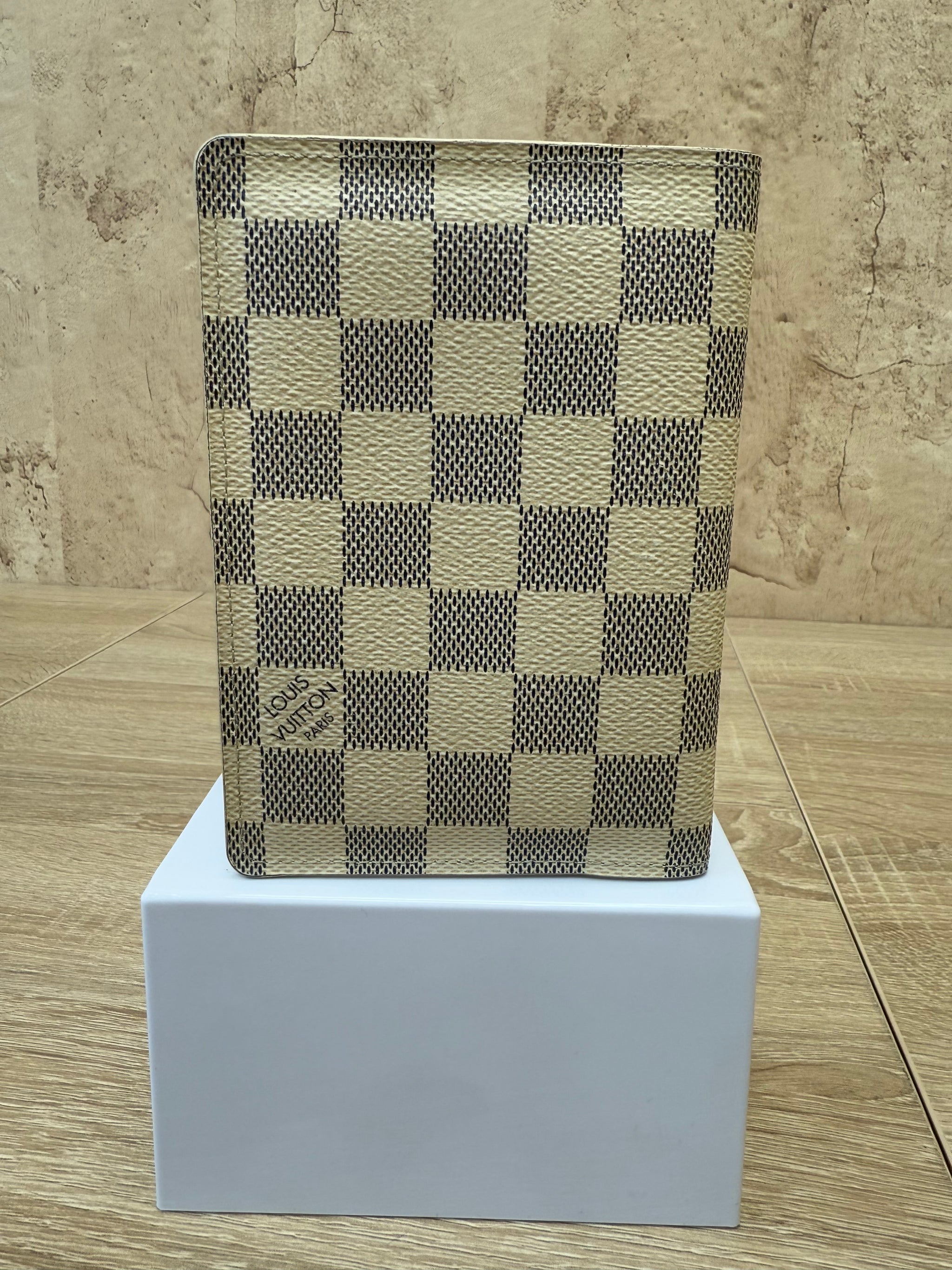 Louis Vuitton Damier Azur Passport Holder