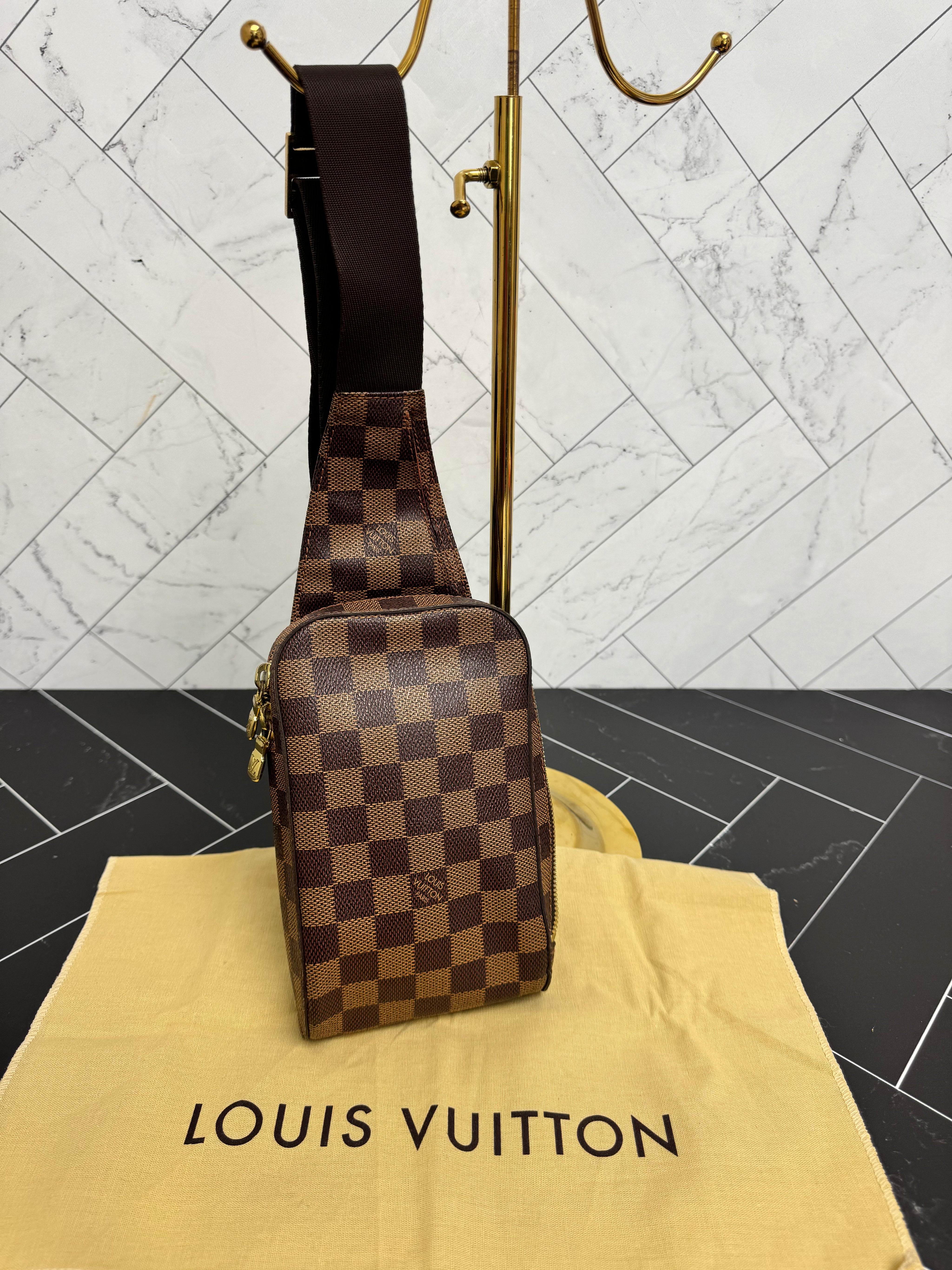 Louis Vuitton Damier Ebene Geronimos Sling Bag