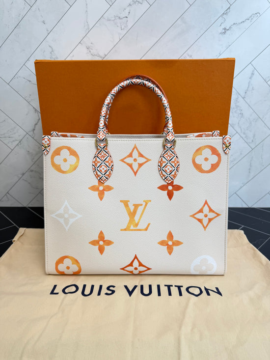 BRAND NEW- Louis Vuitton Orange By The Pool On the Go MM