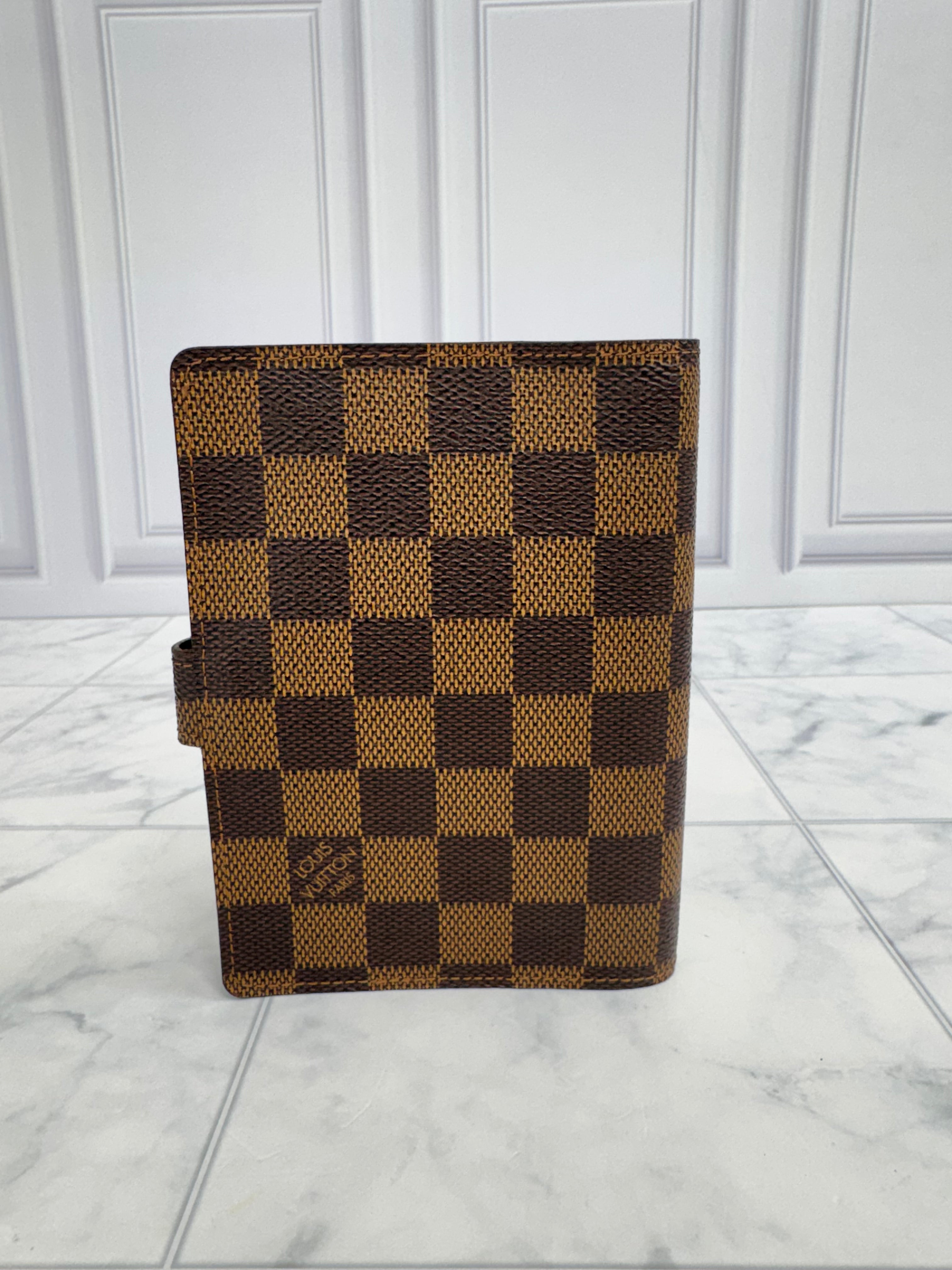 Louis Vuitton Damier Ebene Agenda PM