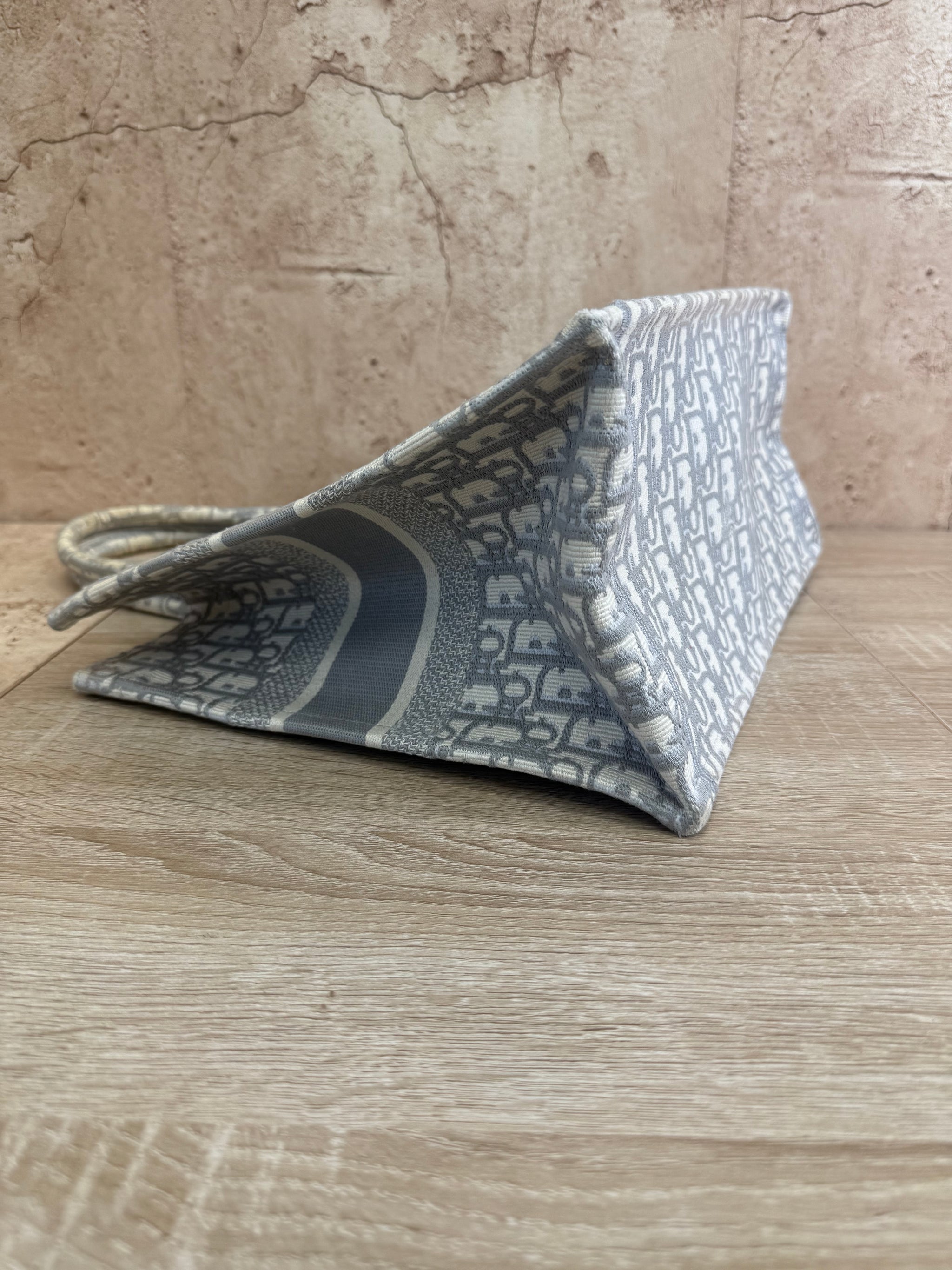 Christian Dior Grey Medium Book Tote