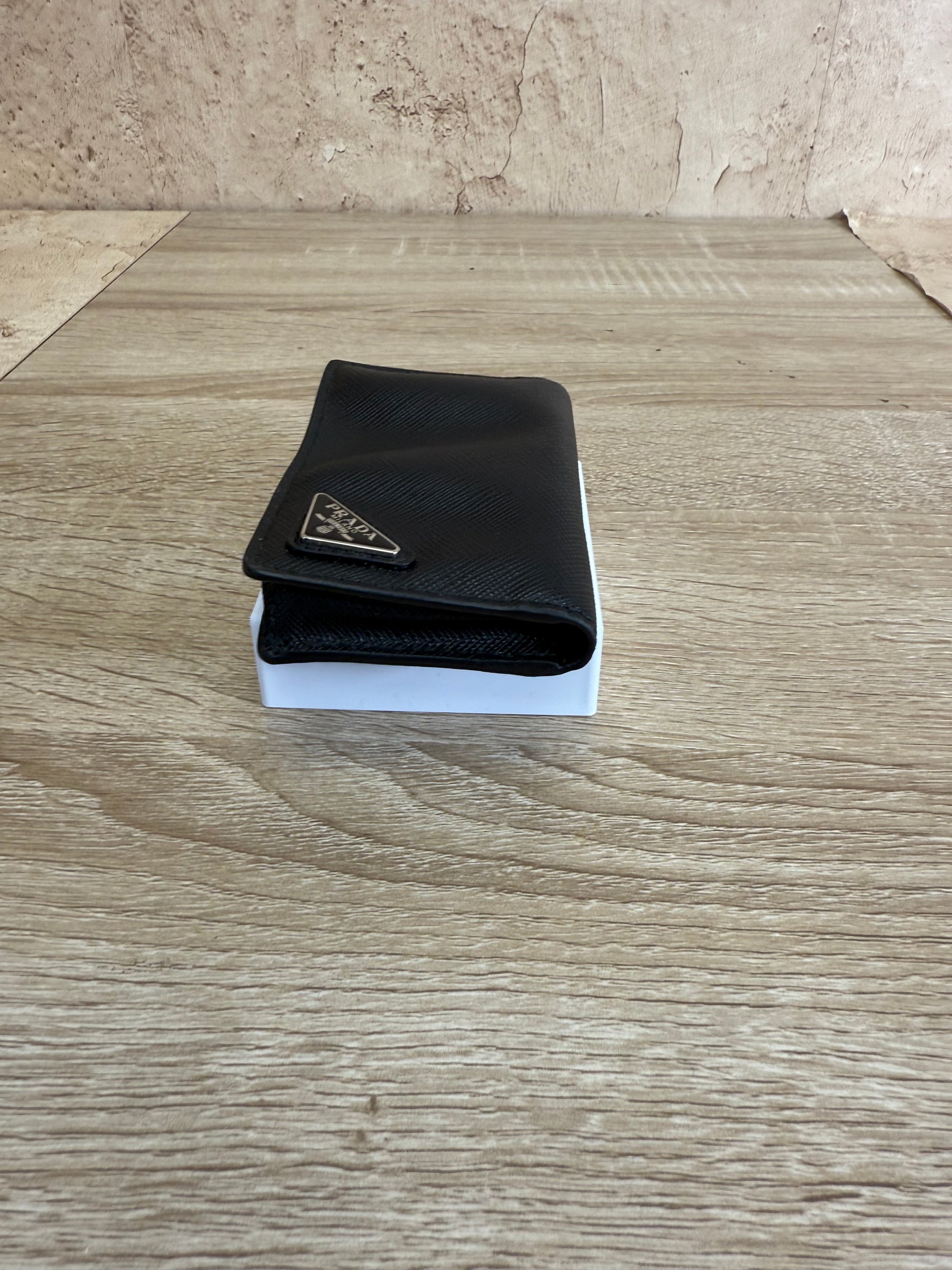 Prada Black Leather Wallet