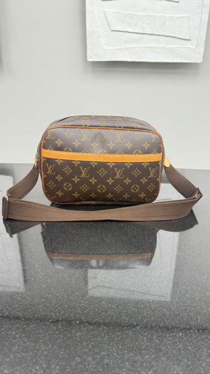 Louis Vuitton Monogram Reporter Crossbody Bag PM