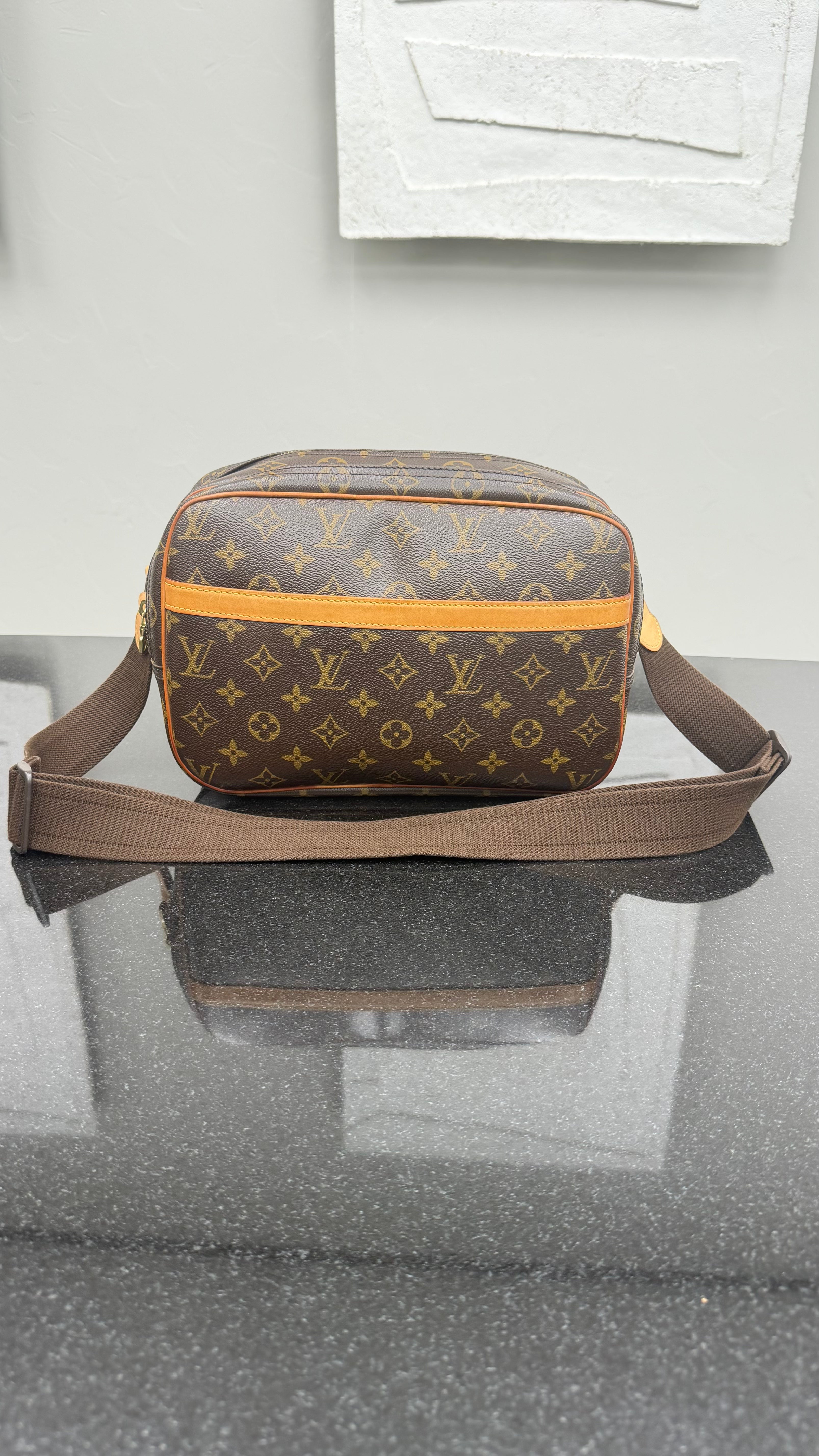Louis Vuitton Monogram Reporter Crossbody Bag PM