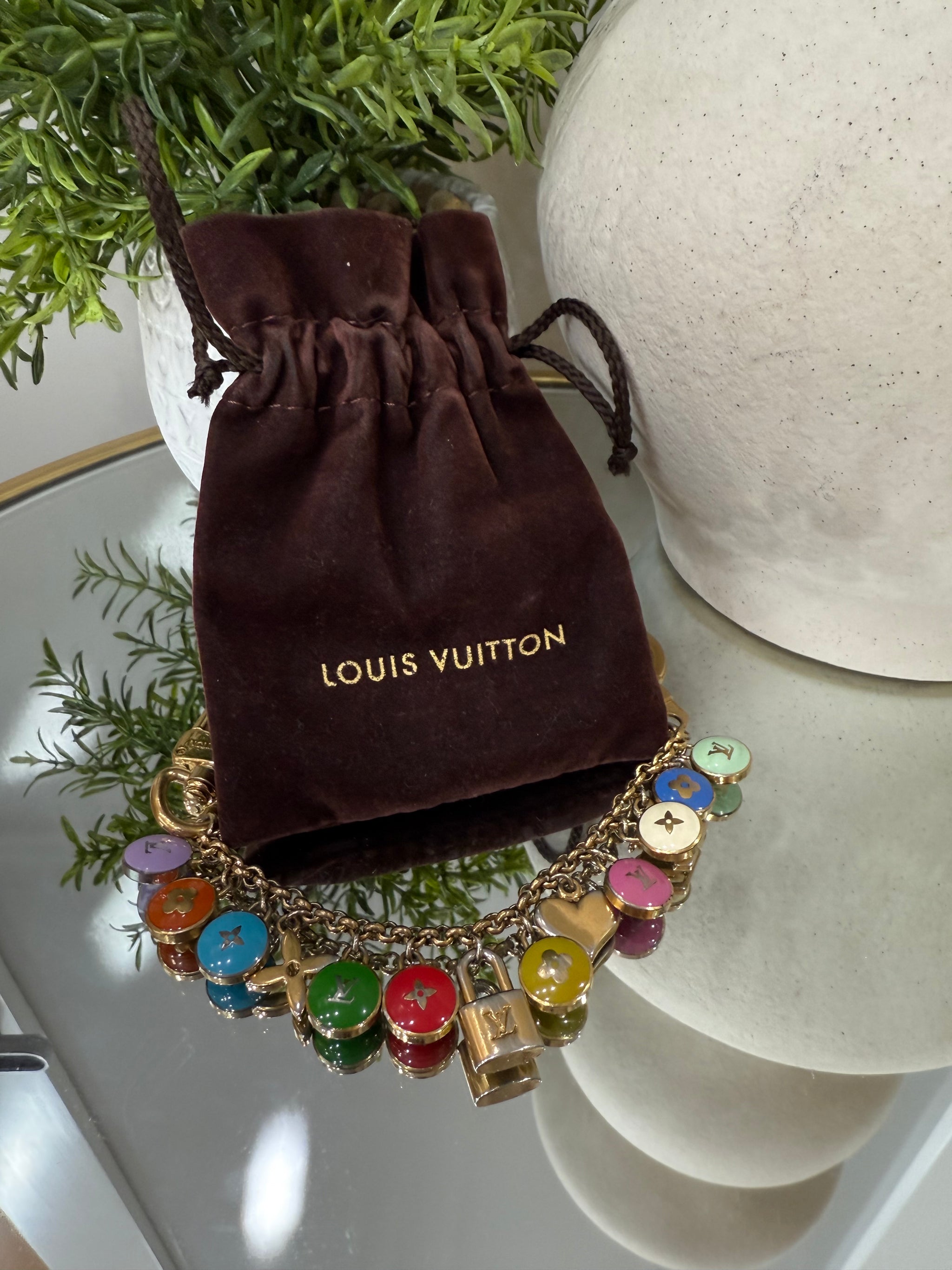 Louis Vuitton Pastilles Bag Charm & Key Holder