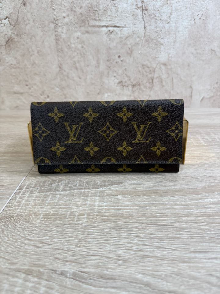 Louis Vuitton Monogram Flap Long Wallet