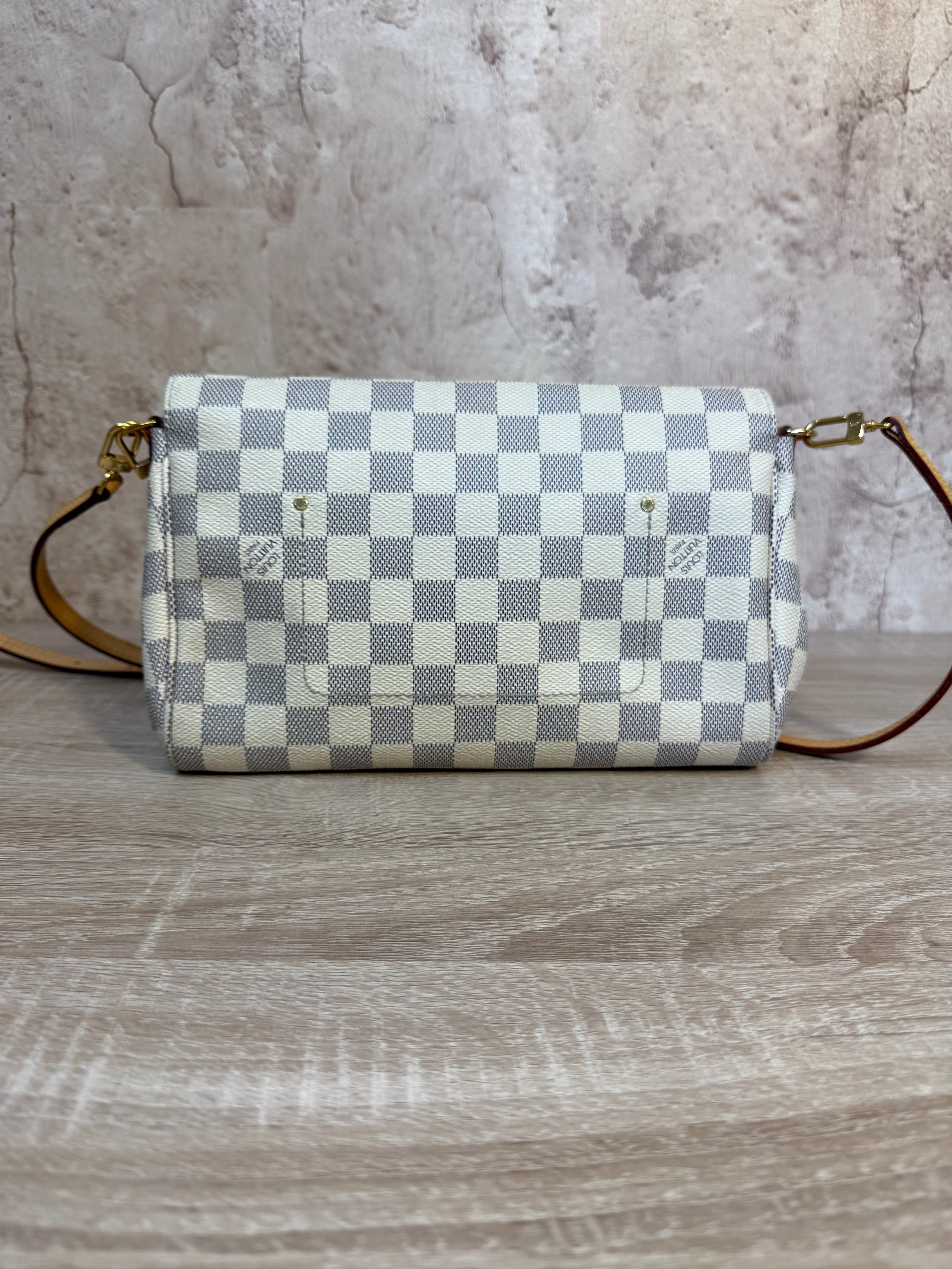 Louis Vuitton Damier Azur Favorite Crossbody Bag