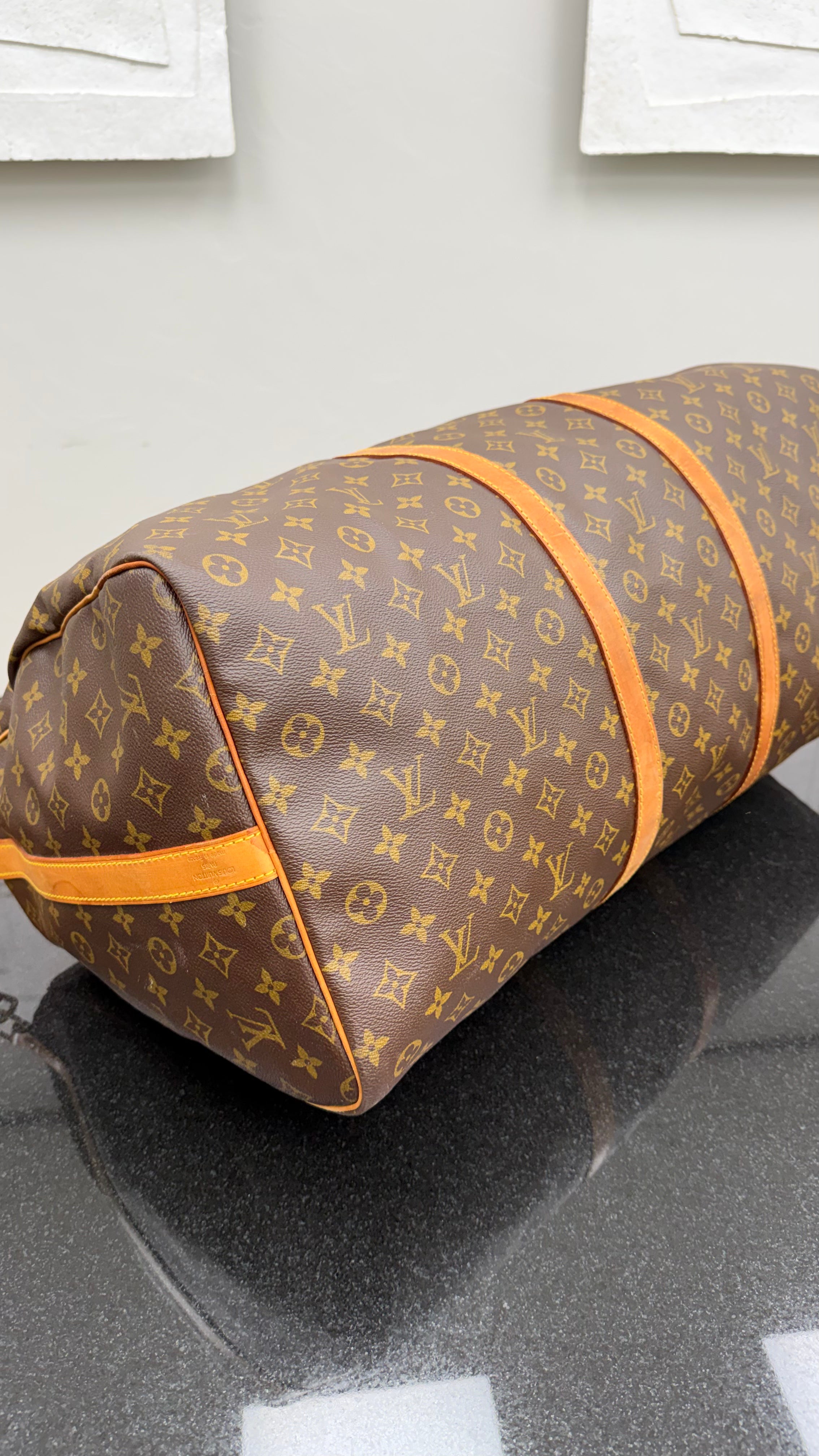 Louis Vuitton Monogram Keepall 60 Bandouliere