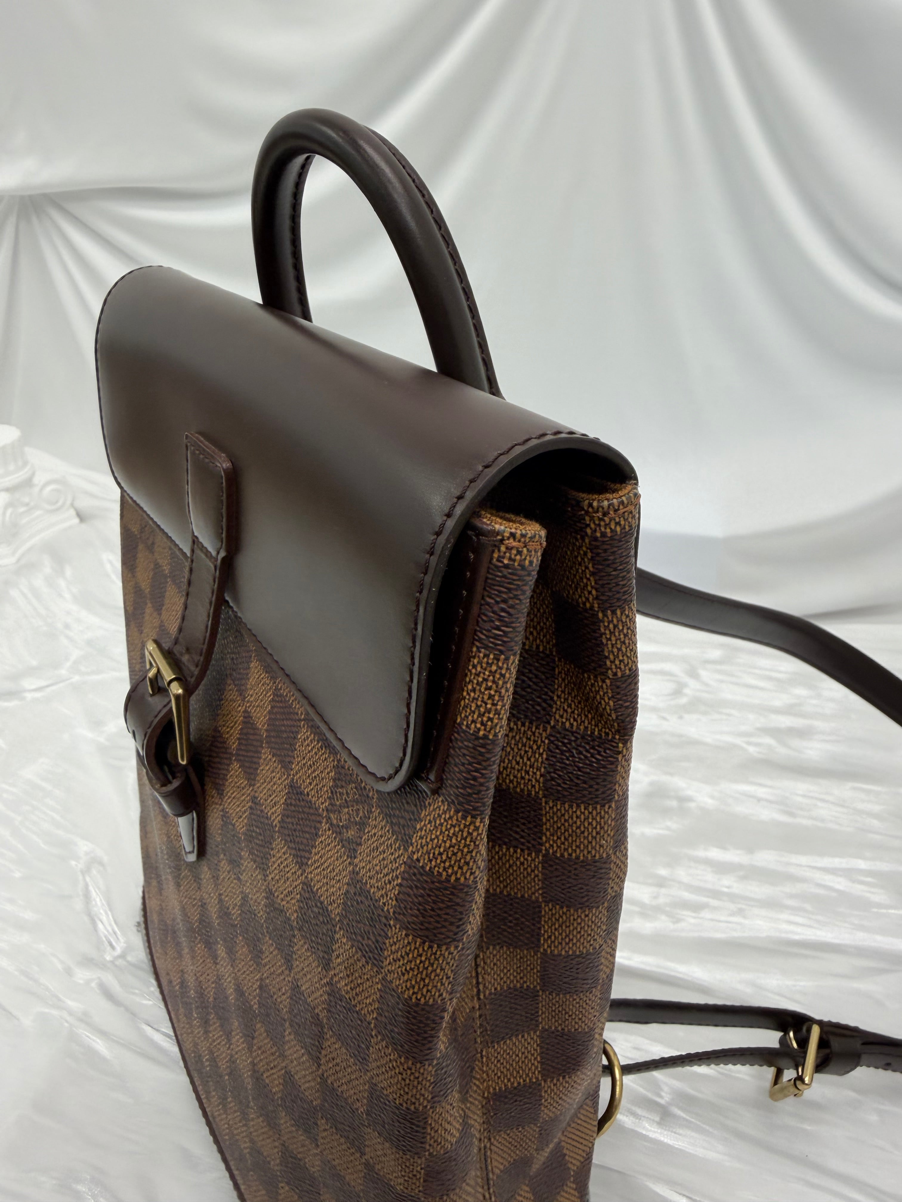 Louis Vuitton Damier Ebene SoHo Backpack