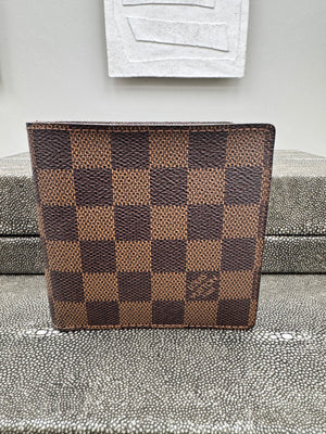 Louis Vuitton Damier Ebene Bifold Compact Wallet