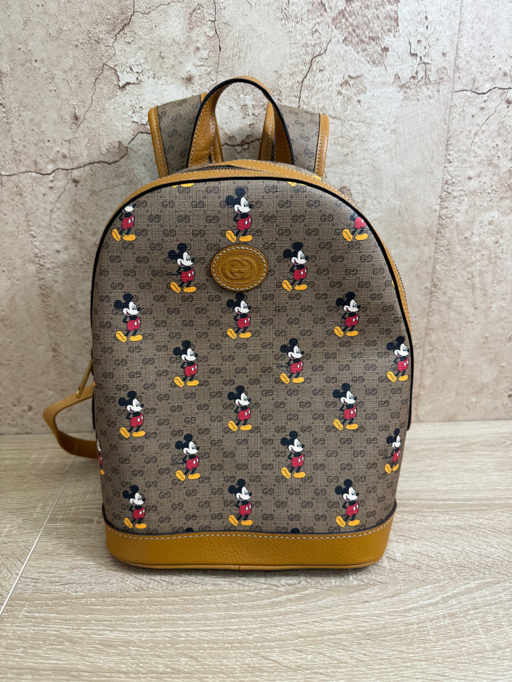 Gucci x Disney Micro GG Supreme Mickey Mouse Dome Backpack