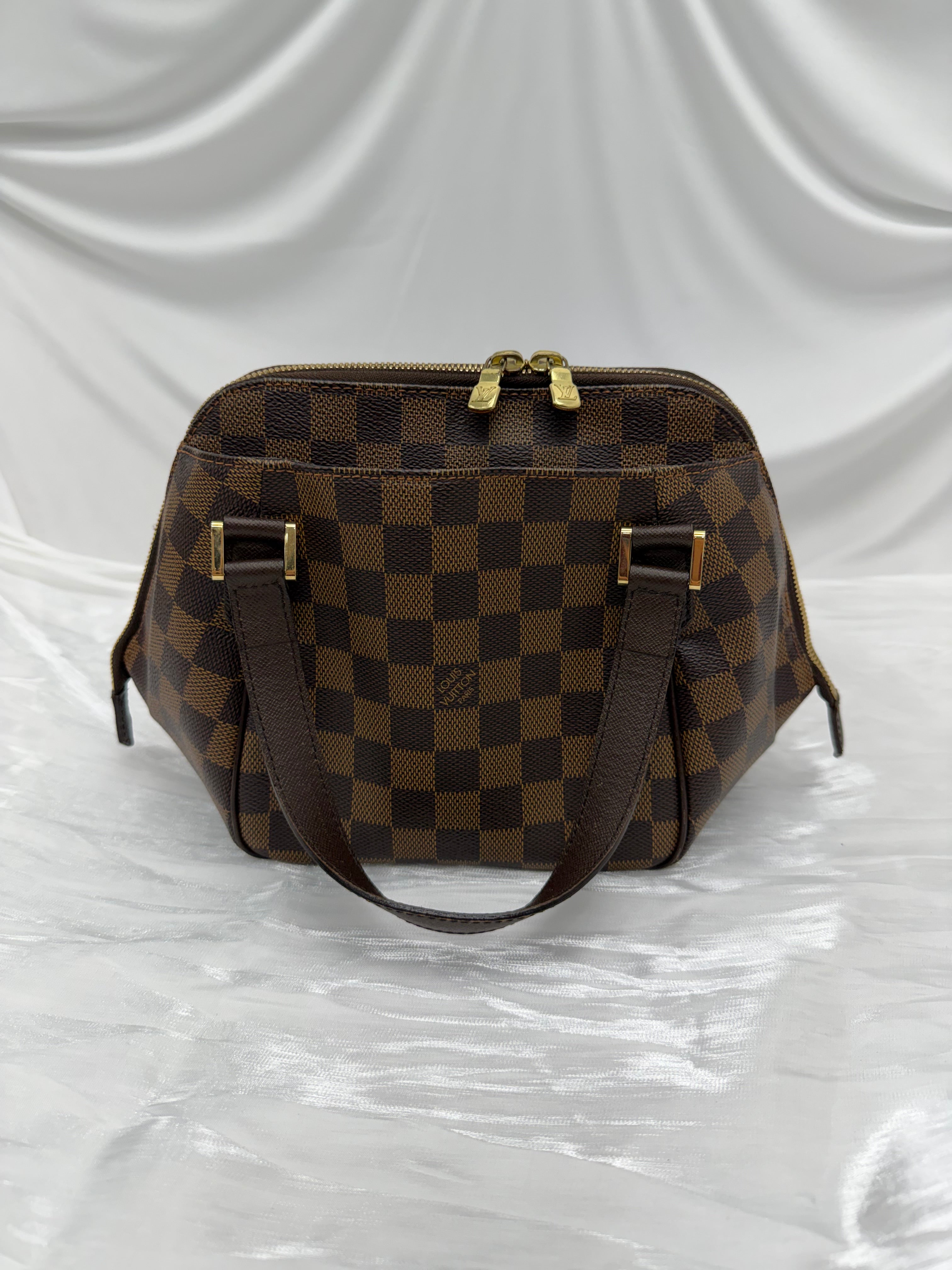 Louis Vuitton Damier Ebene Belem PM Handbag