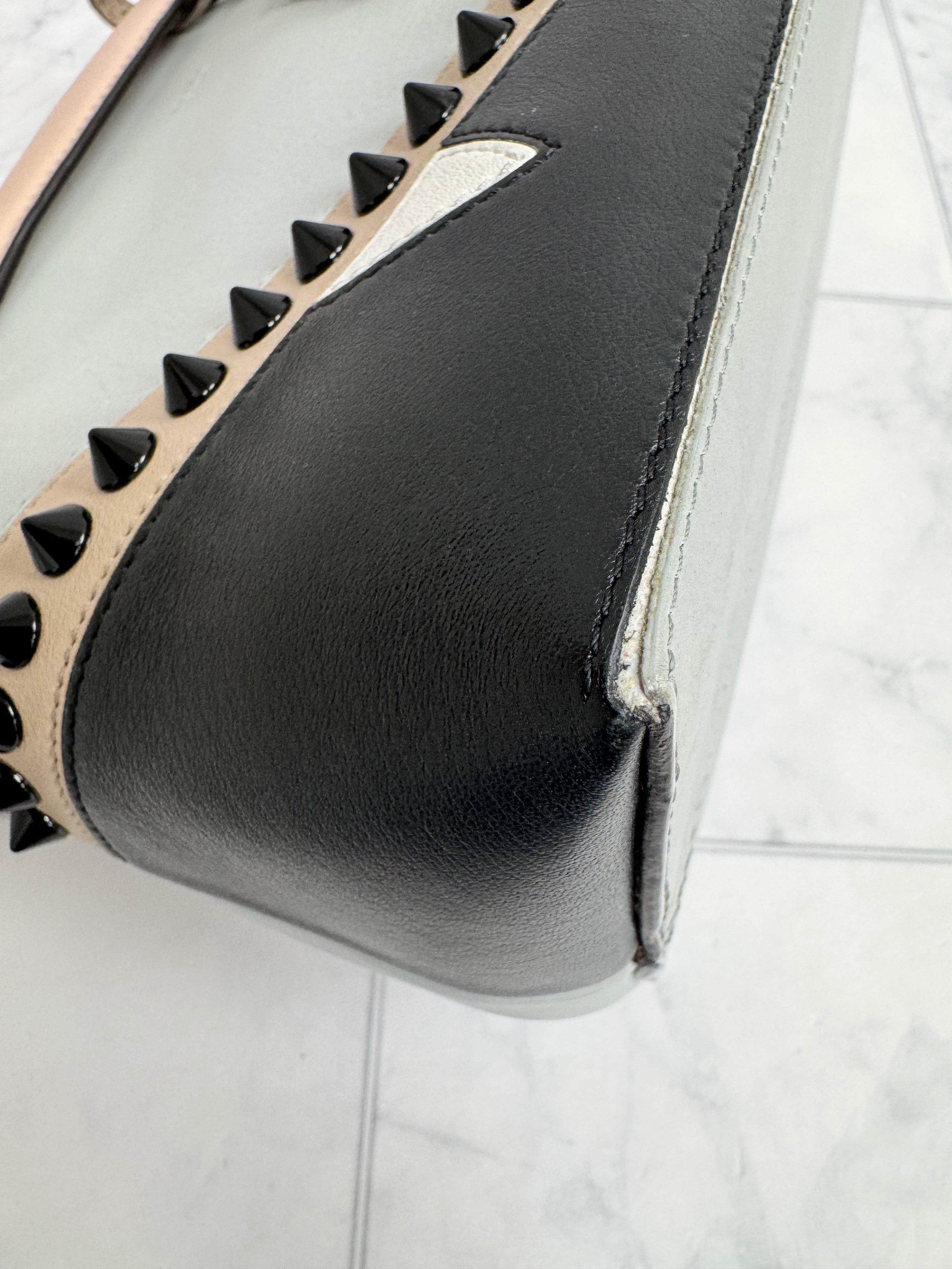 Fendi Tricolor Leather By The Way Monster 2Way Bag