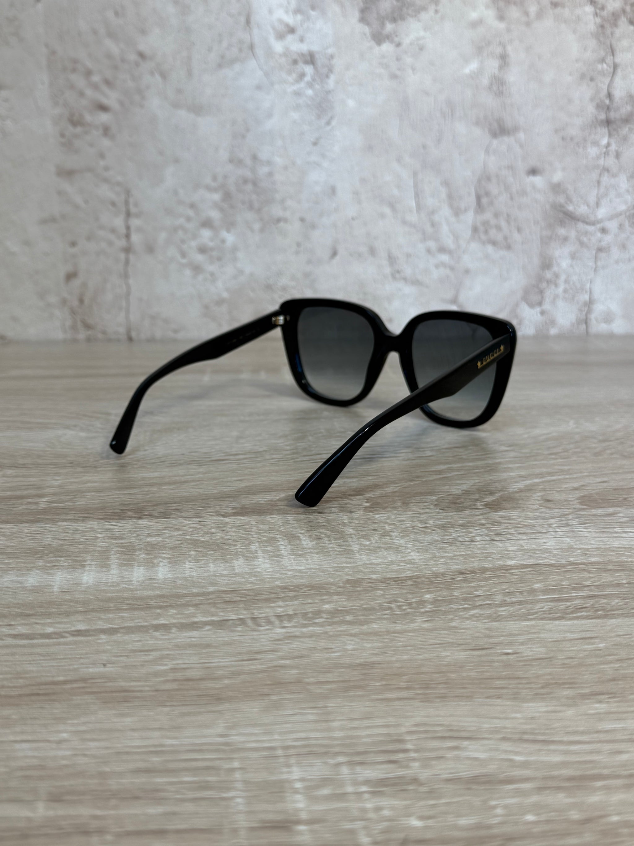 Gucci Black Oversized Women’s Cateye Sunglasses