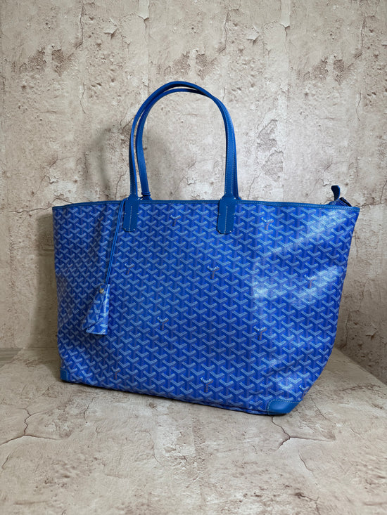 Goyard Blue Artois GM Tote Bag