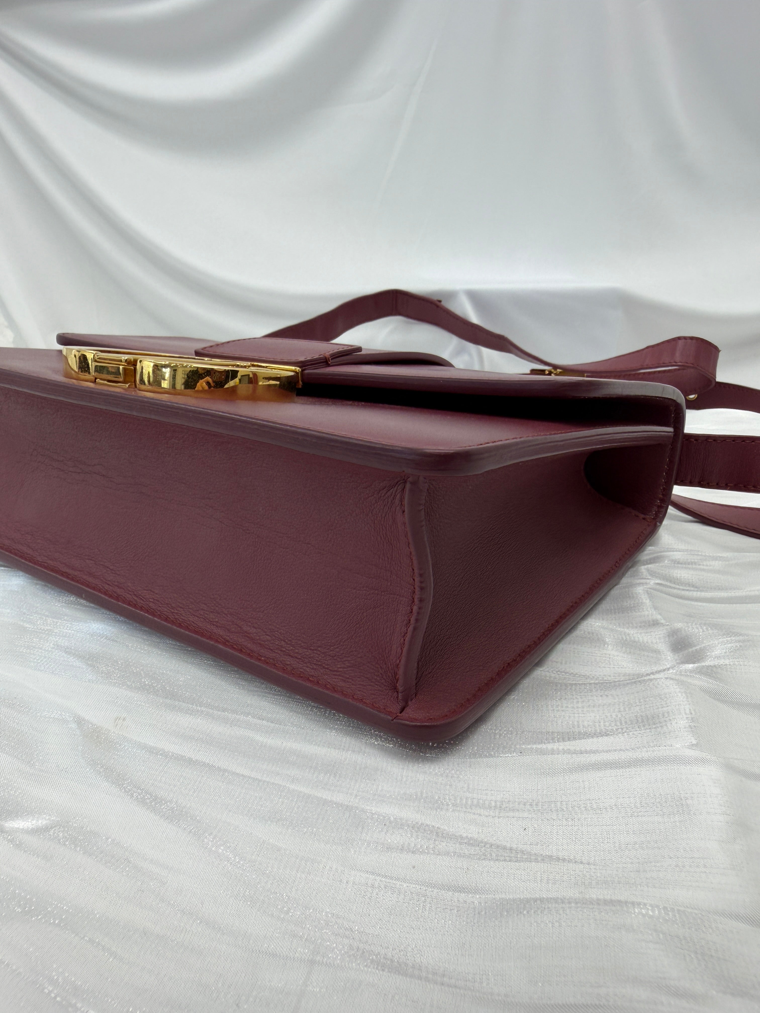 Christian Dior Dark Mauve 30 Montaigne Shoulder Bag