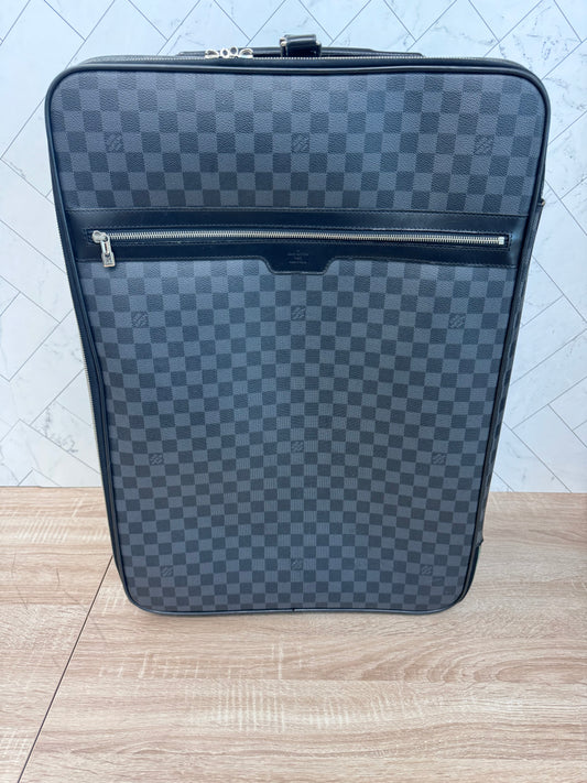 Louis Vuitton Damier Graphite Pegase Rolling Luggage 55