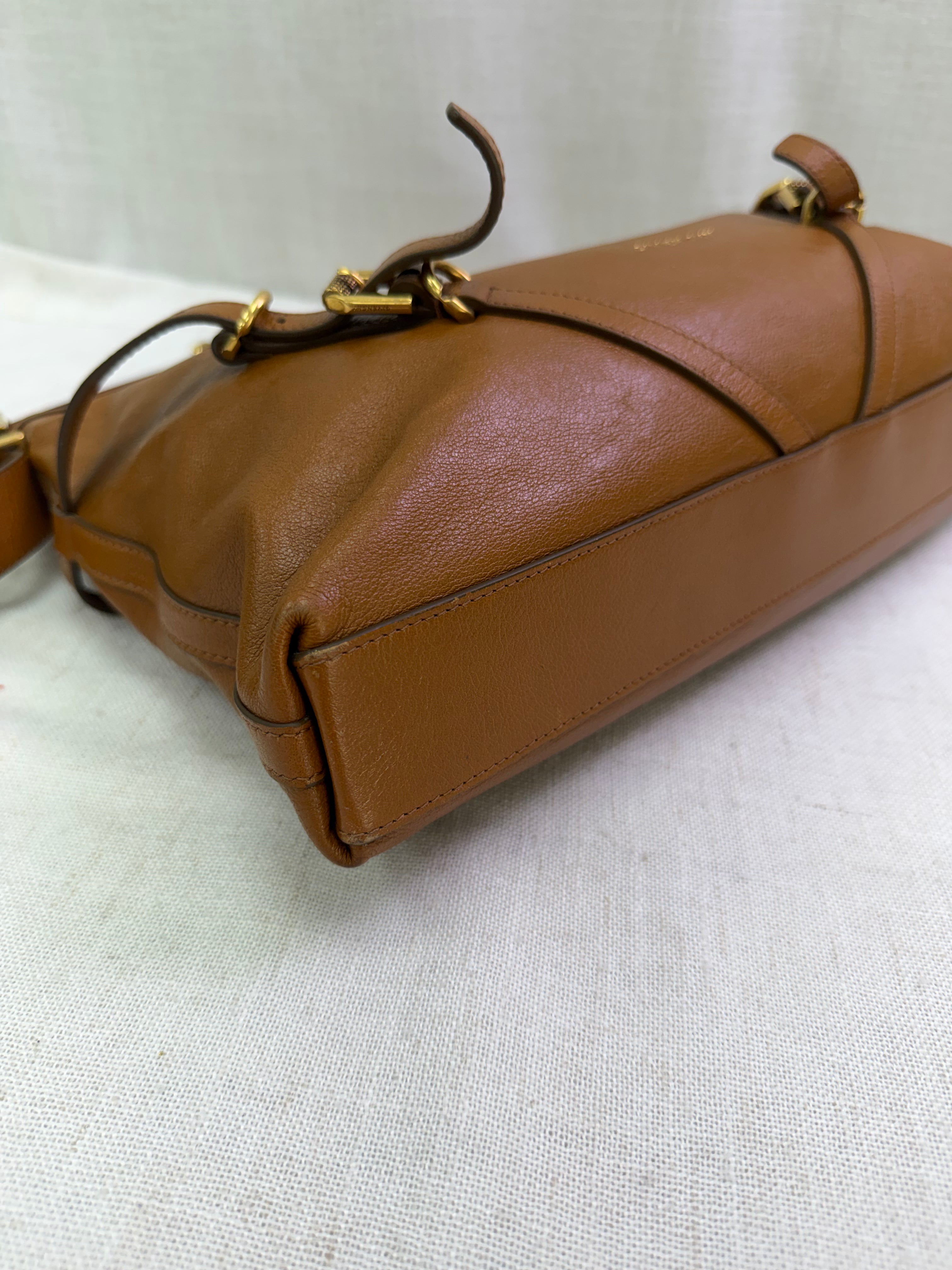 Givenchy Brown Leather Medium Voyou Hobo Bag