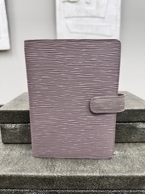 Louis Vuitton Lavender Epi Agenda MM