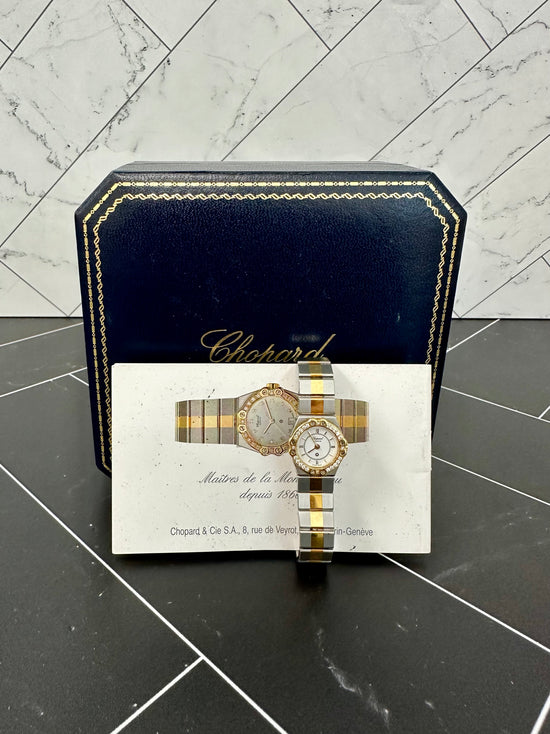 Chopard Geneve Two Tone Watch