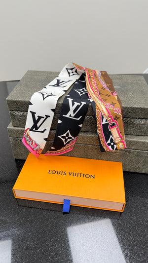 BRAND NEW- Louis Vuitton Ultimate Monogram Silk Twilly