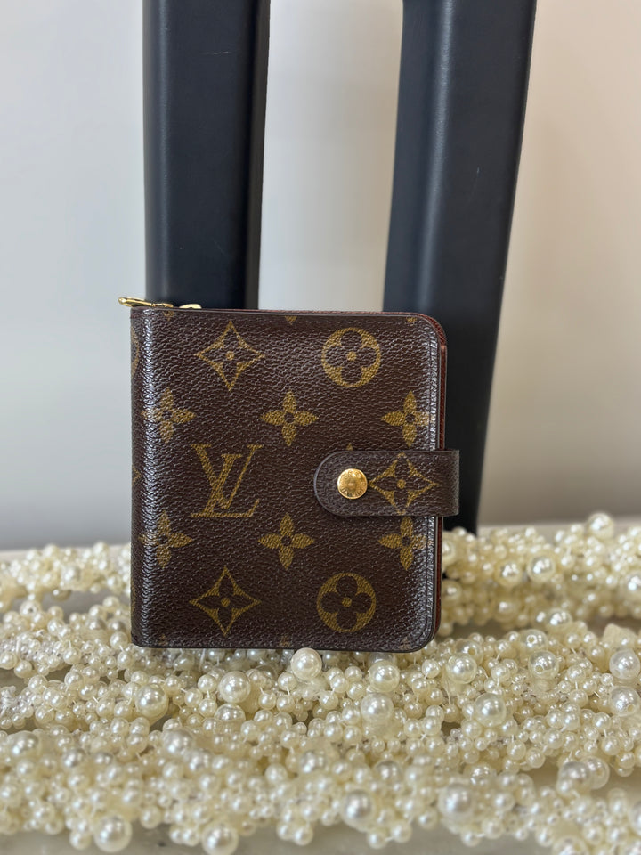 Louis Vuitton Monogram Compact Zip Wallet