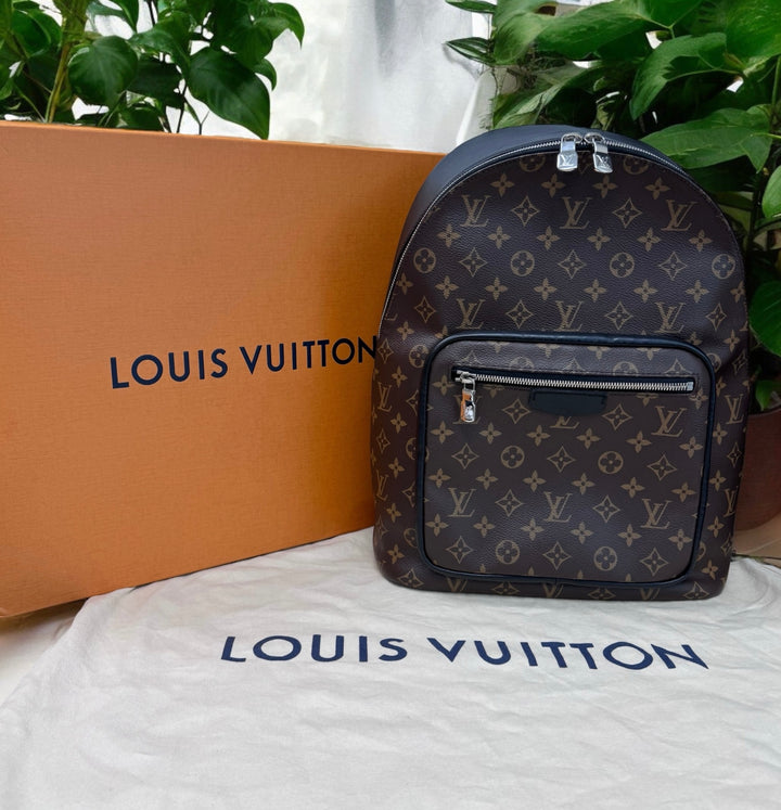 LIKE NEW Louis Vuitton Monogram Macassar Josh Backpack