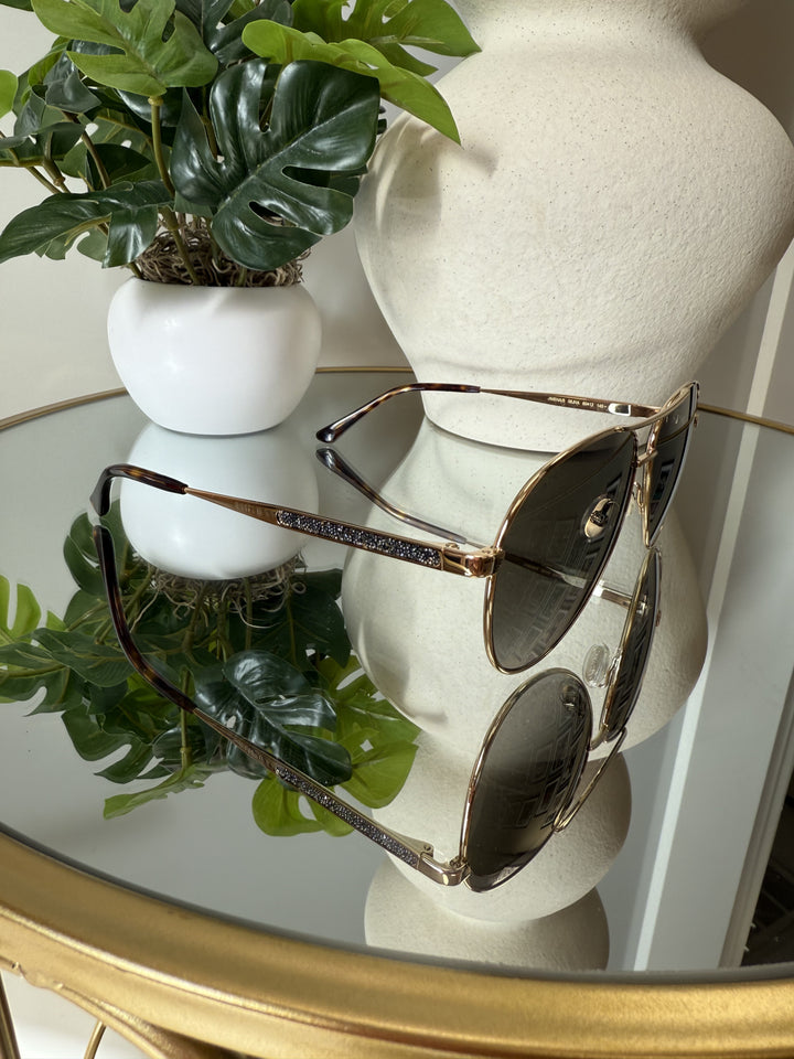 Jimmy Choo Gold Sunglasses