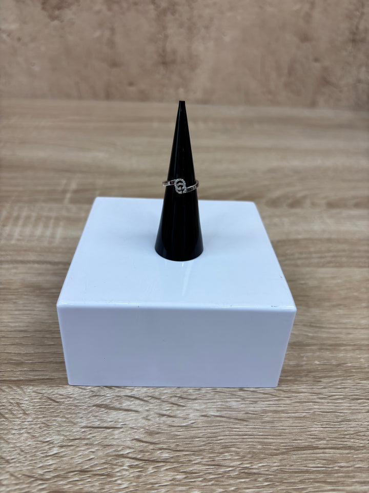 Gucci White Gold Diamond Ring